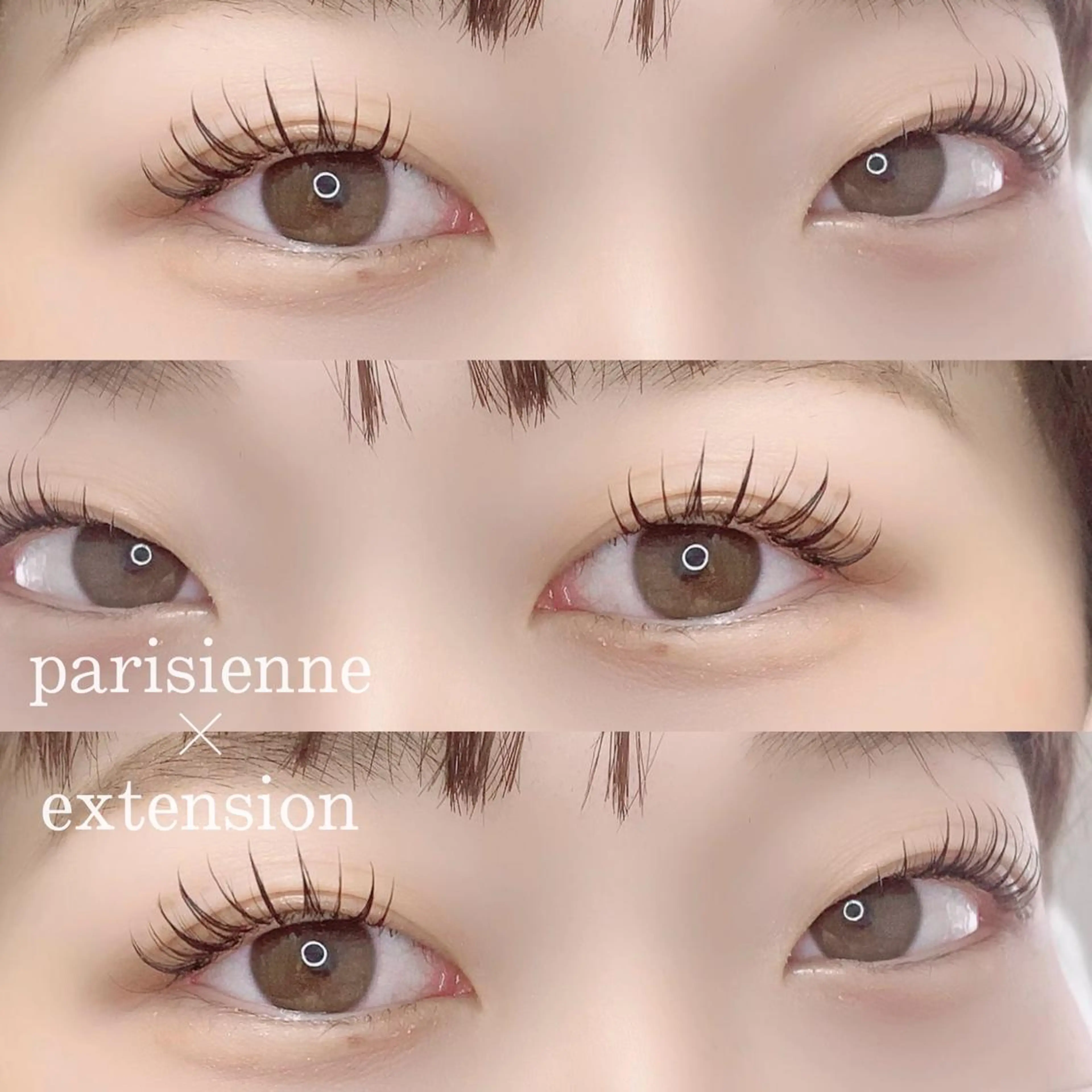 マツエク・マツパ フラットラッシュ パリジェンヌラッシュリフト eyelash "Koa"🕊🤎のマツエク・マツパデザイン