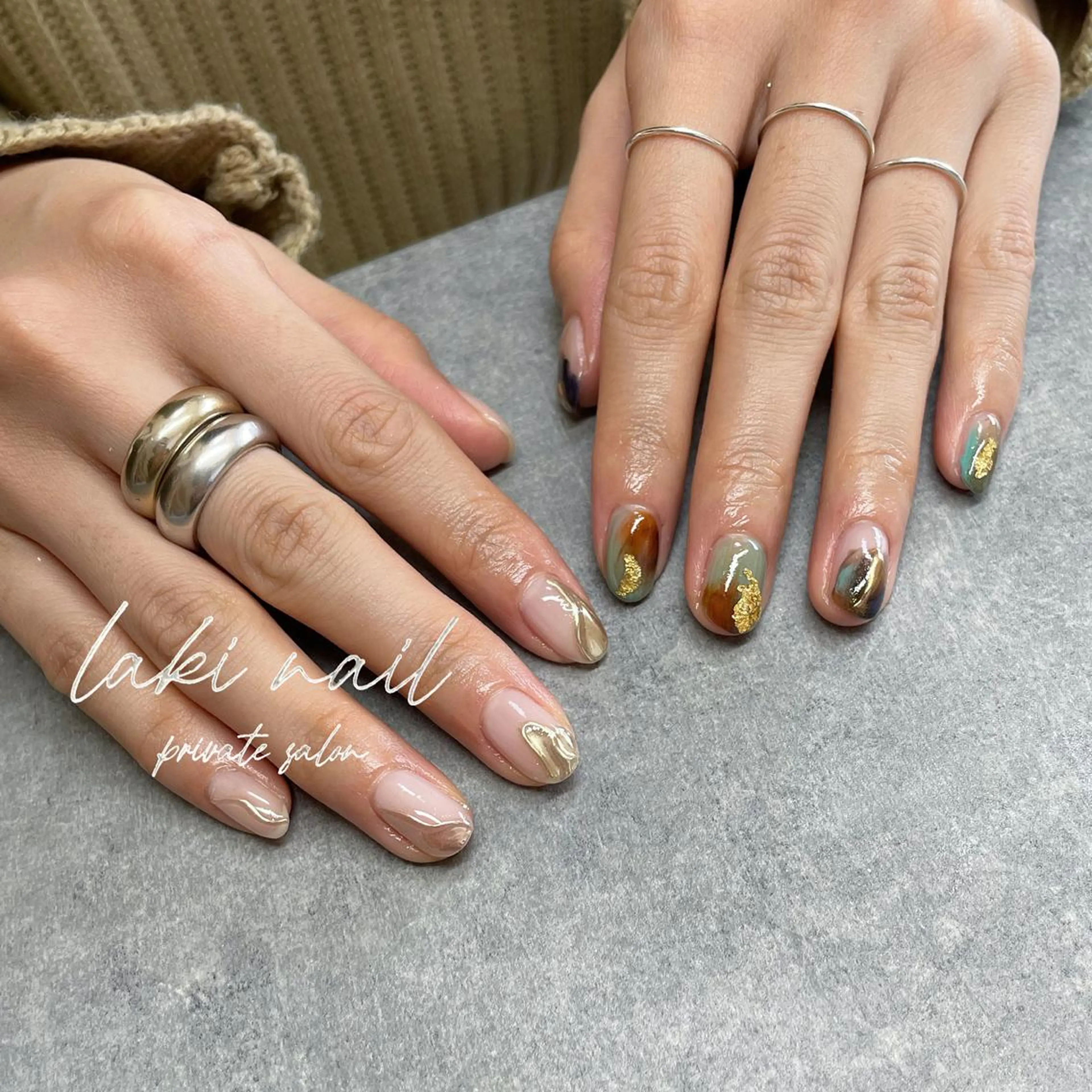 ネイル ニュアンスネイル by lakiのネイルデザイン