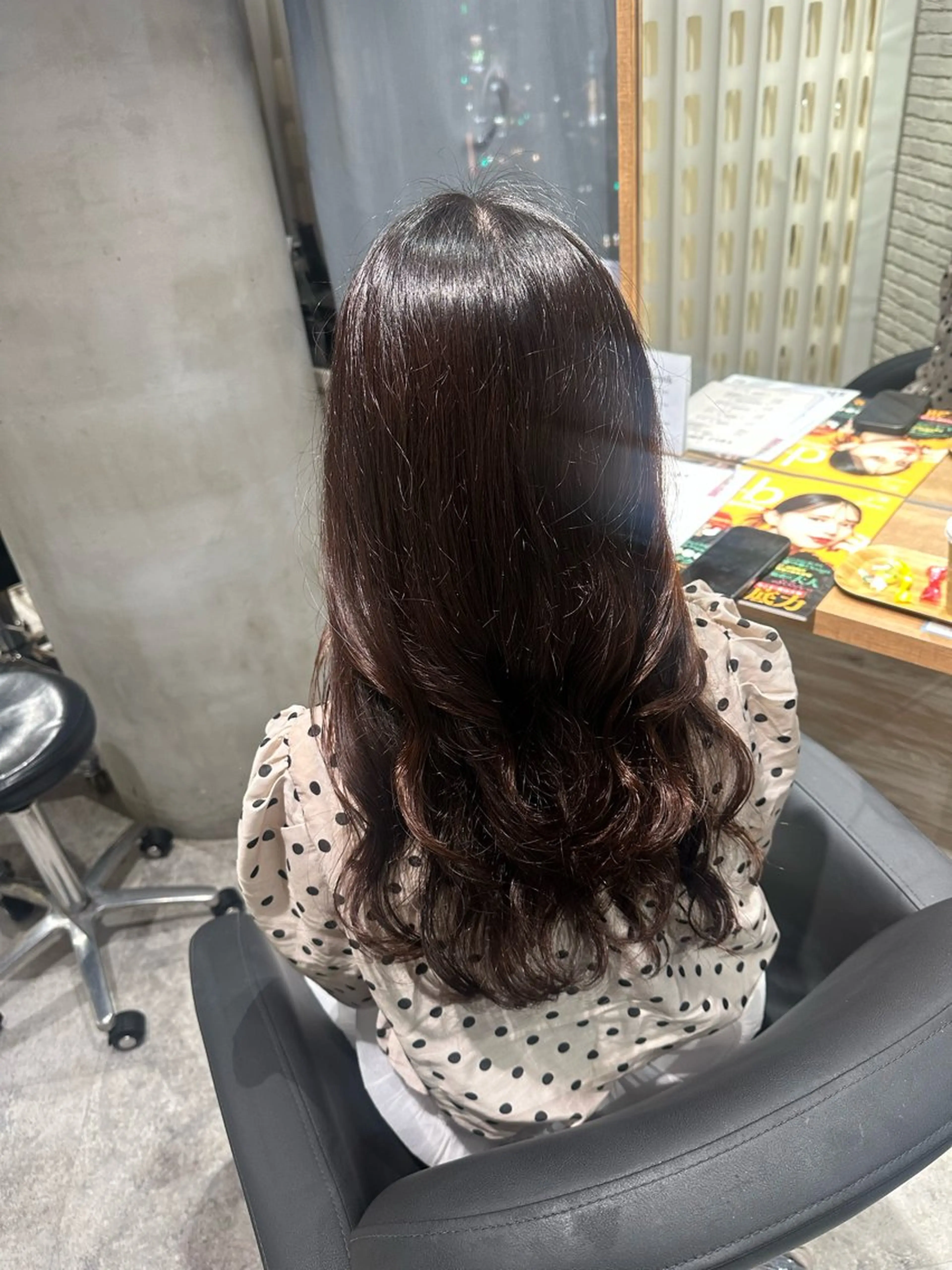 セミロング パーマ セミロングパーマ デジタルパーマ パーマ LUPI byLee MIUのヘアスタイル