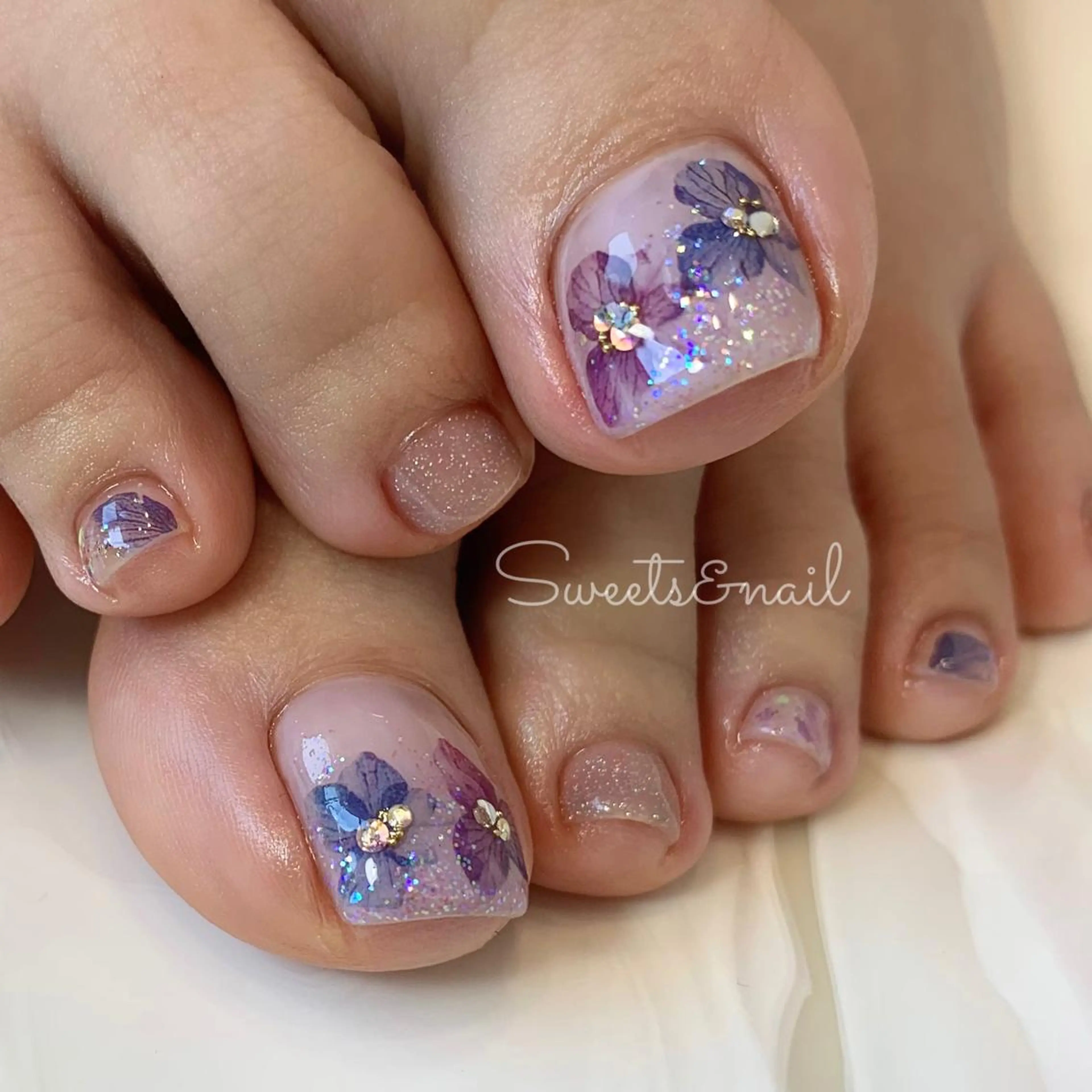 ネイル フットネイル Sweets& nail みなこのネイルデザイン