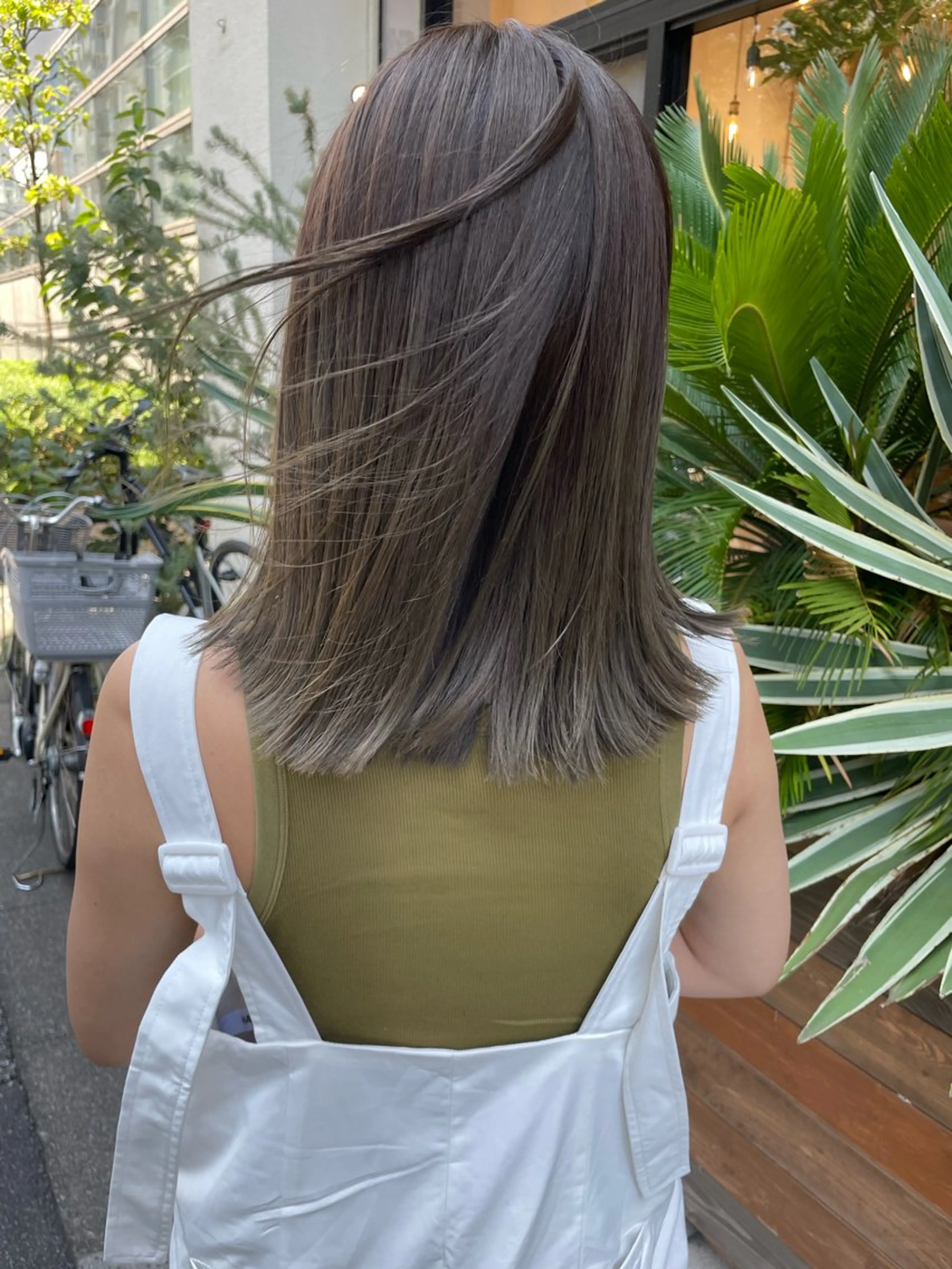 ミディアム 透明感カラー 🦋AYAのヘアスタイル