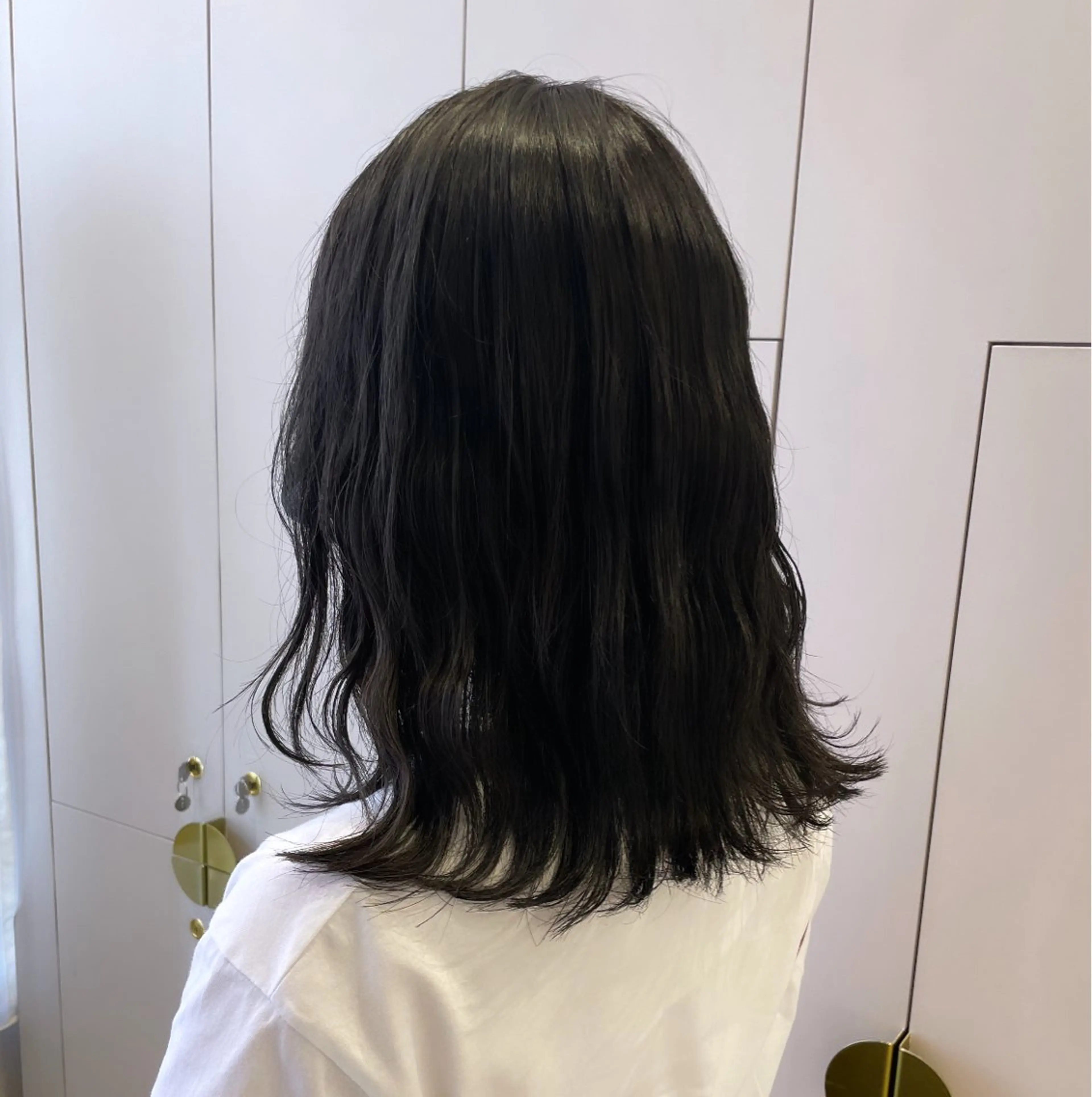 ミディアム カラー 暖色/オリーブカラー /中村未来🍒🫒のヘアスタイル