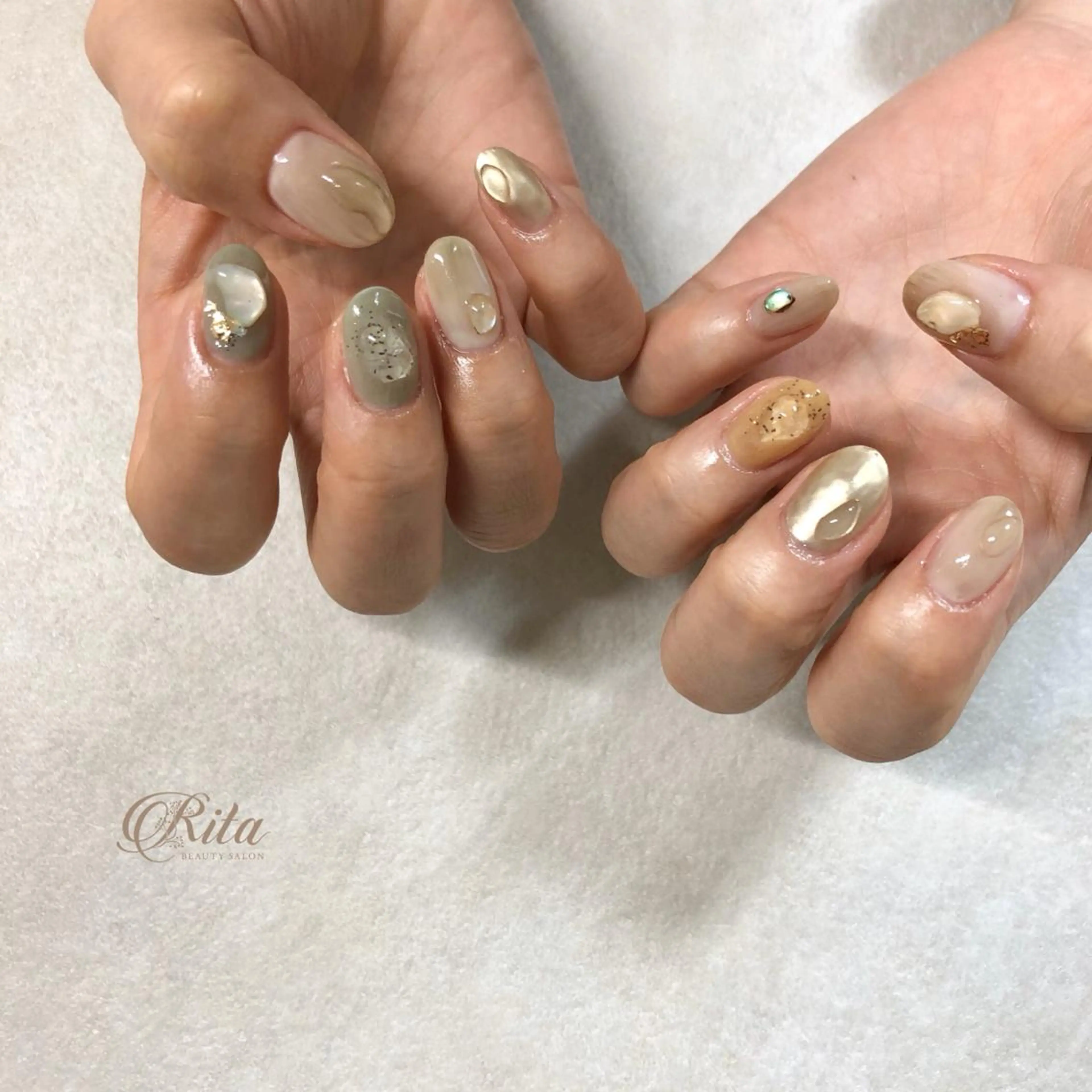 ネイル Rio 𓍼のネイルデザイン