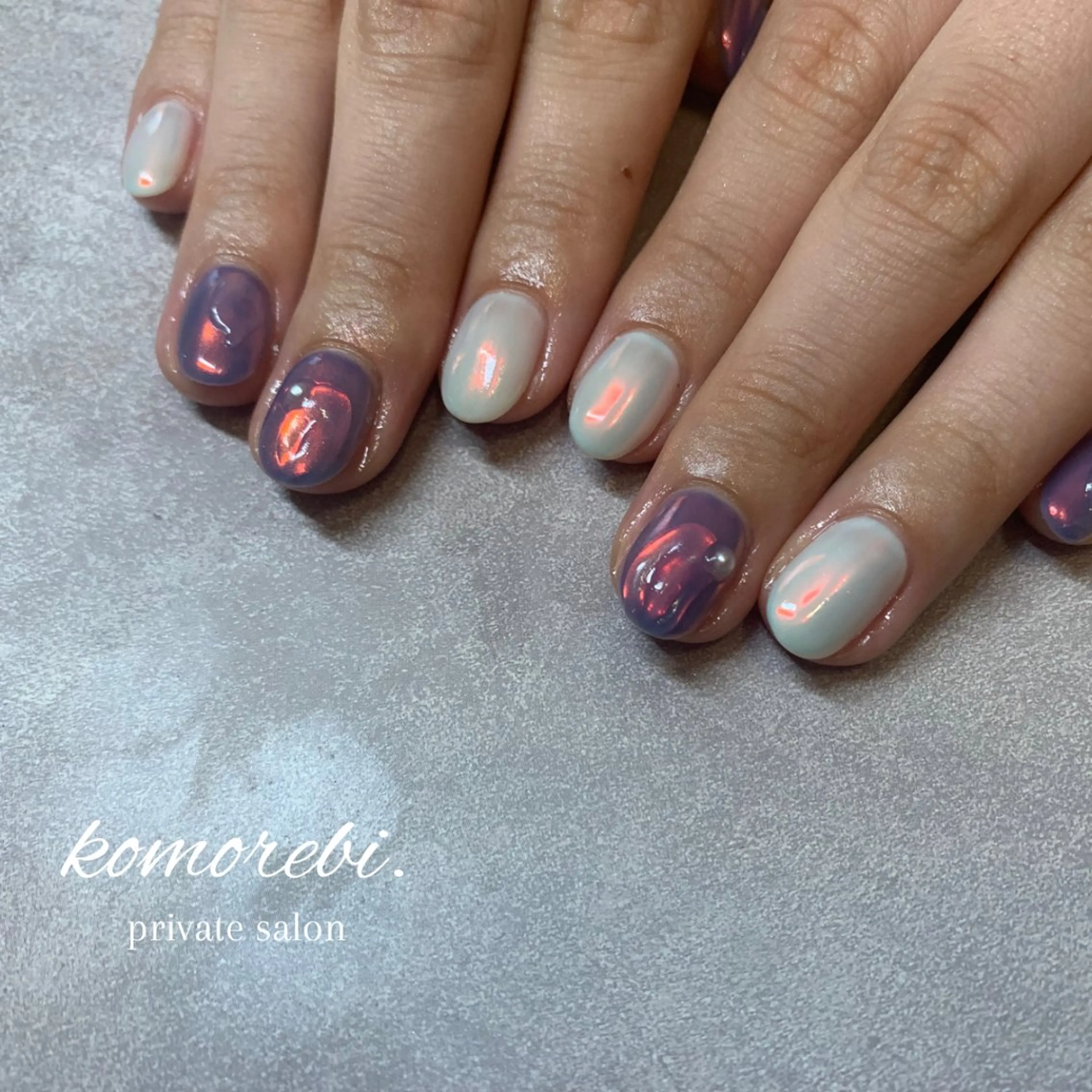 ネイル komorebi. 小峯 真実のネイルデザイン
