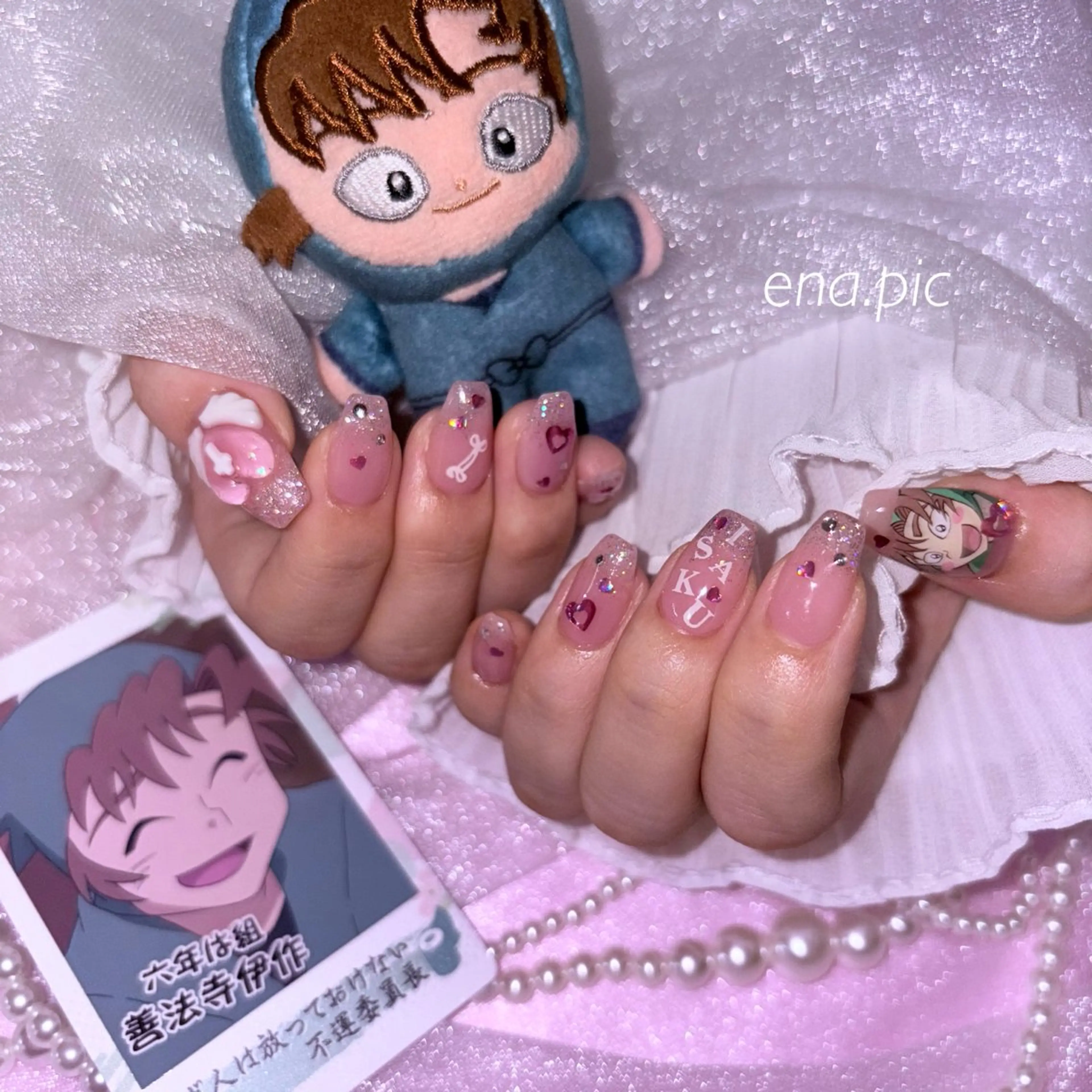 ネイル toyvenail 🖤enaのネイルデザイン