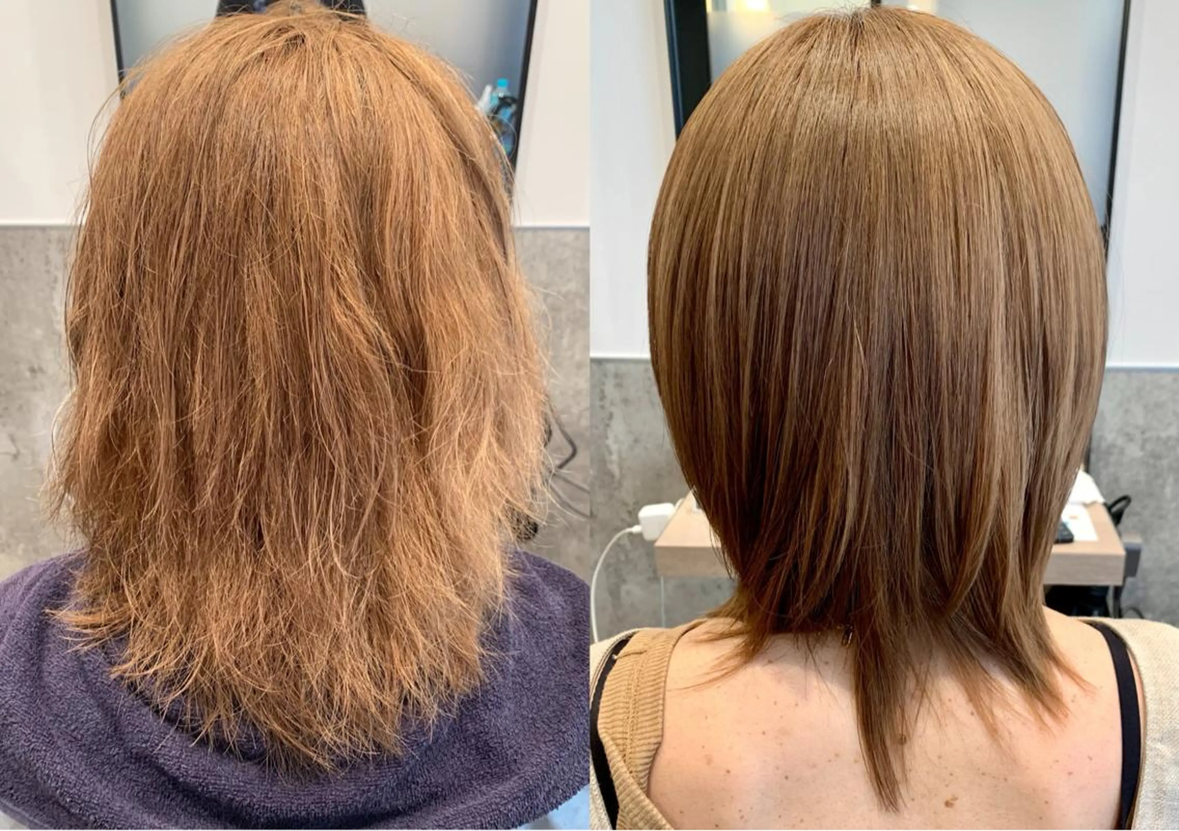 カラー アクアカラー 髪質改善 カット トリートメント イガラシ ジュン/髪質改善のヘアスタイル