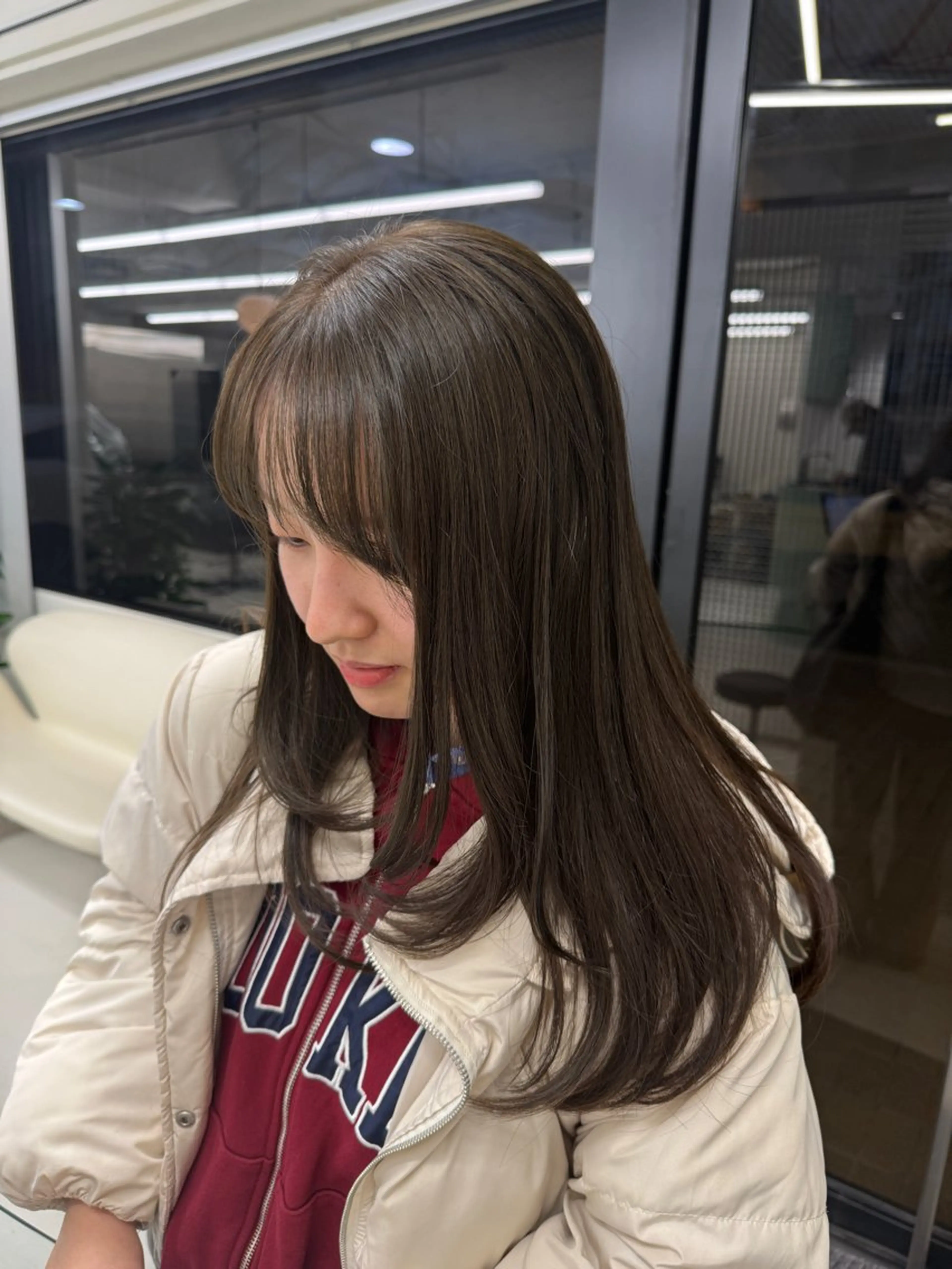 カラー カット ヘアカラー トリートメント 表参道🌿赤み消し カラー/チナツのヘアスタイル