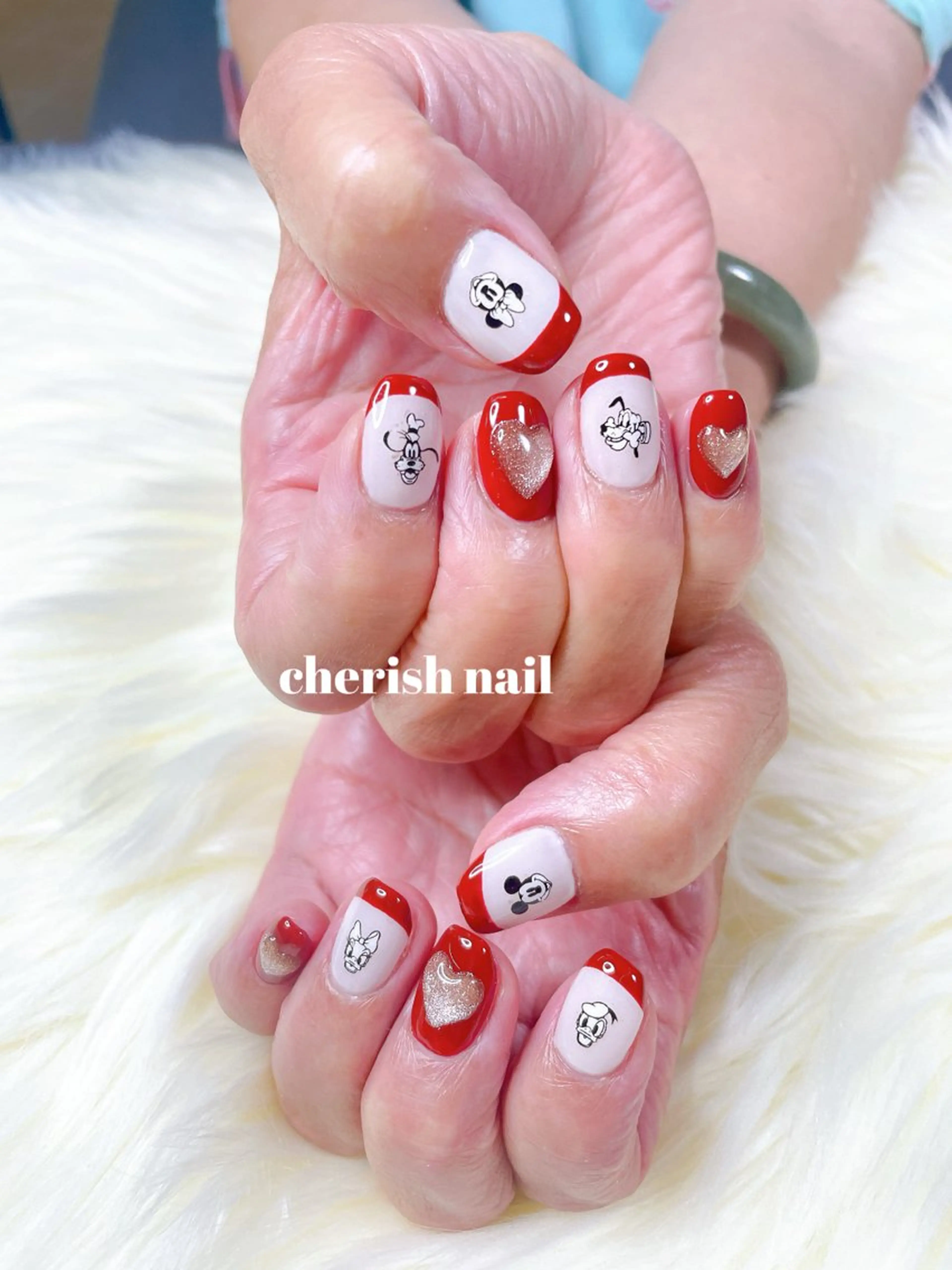 ネイル フレンチネイル ハンドネイル cherish nailのネイルデザイン