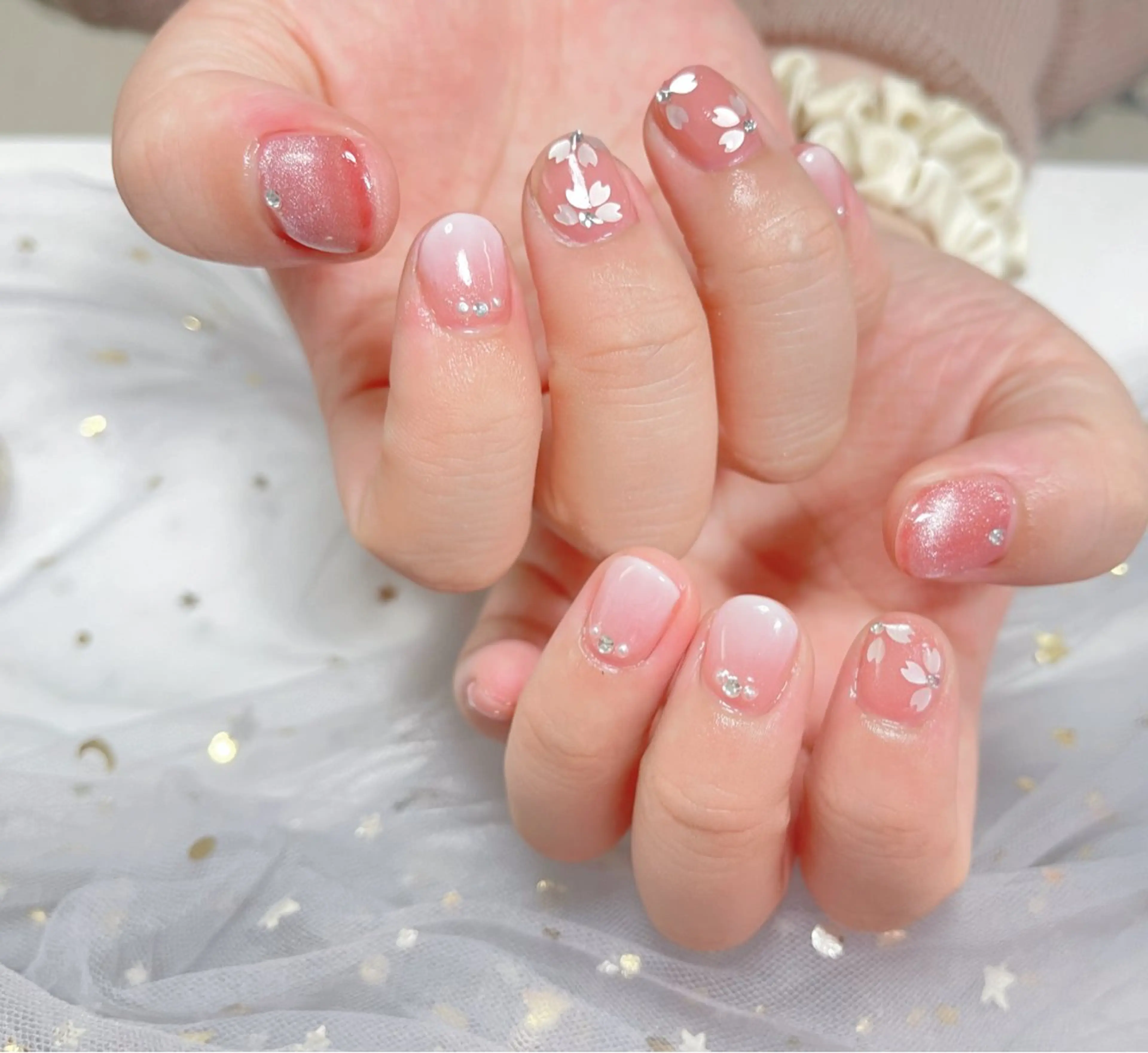 ネイル 🎀ネイルサロン エクラYUI🎀のネイルデザイン