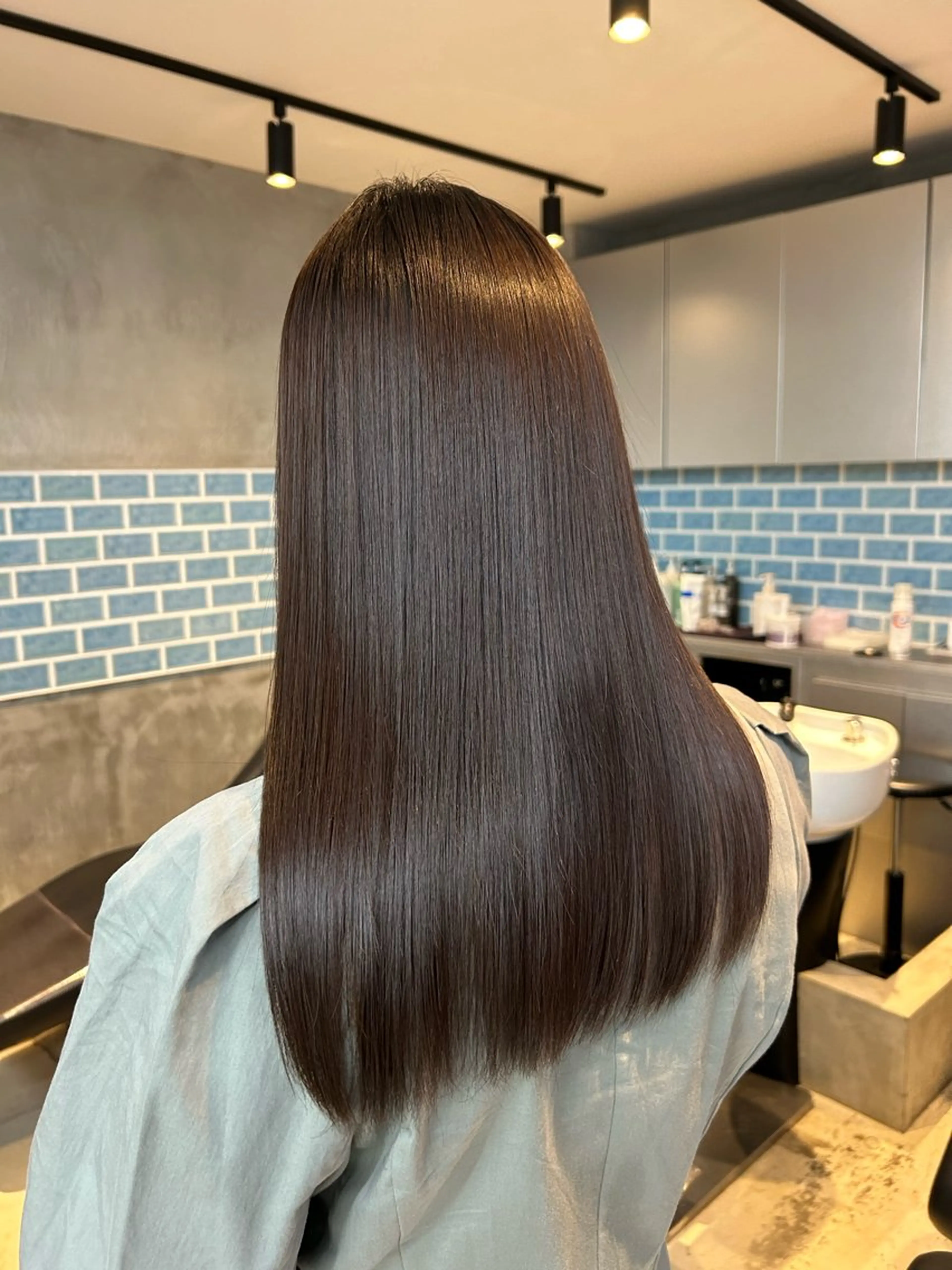 ミディアム カラー パーマ 似合わせカット✂︎ りょお🫧のヘアスタイル