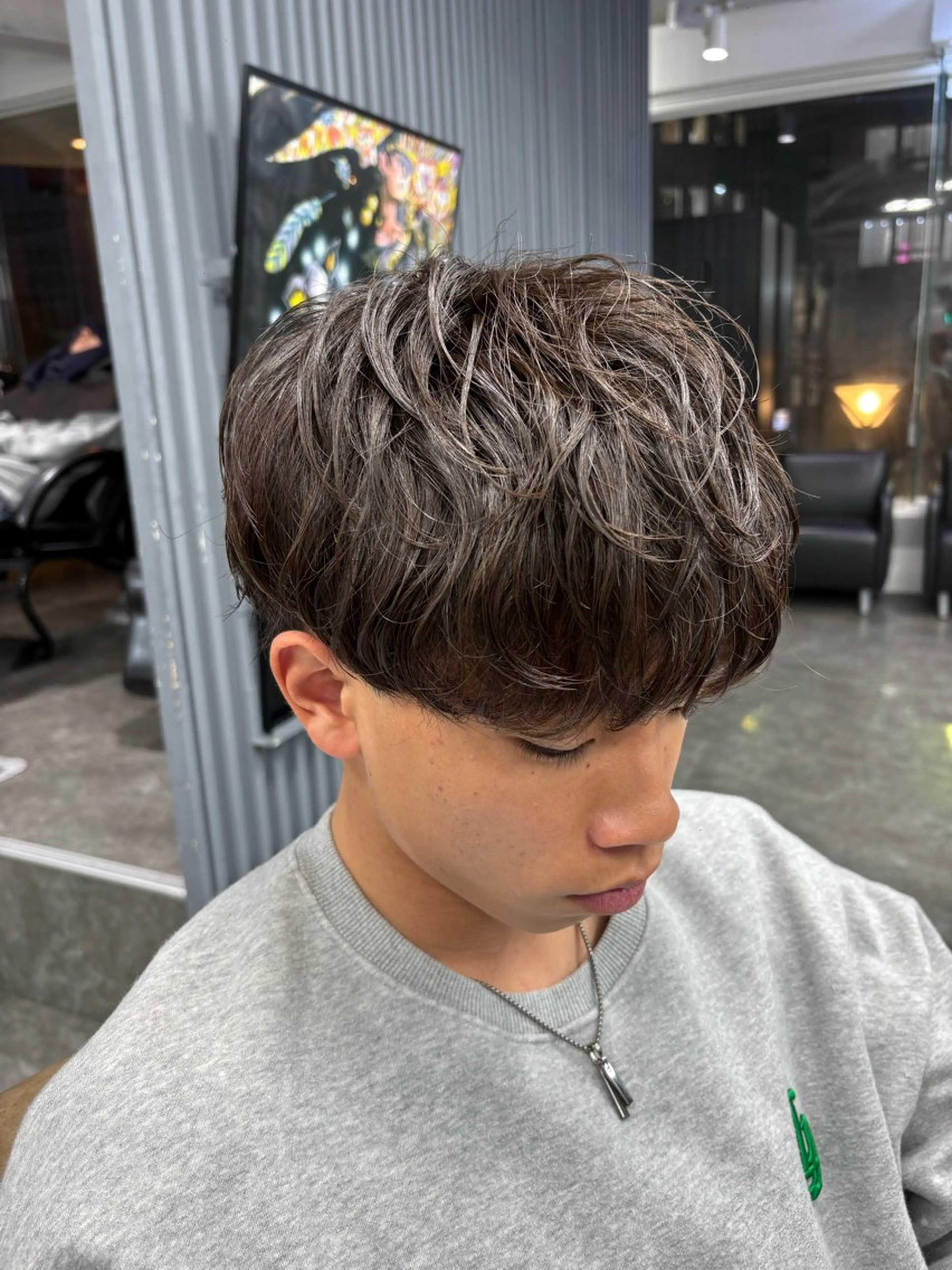 [超破格クーポン‼️]カット、緩めシャドウパーマ¥4950の写真