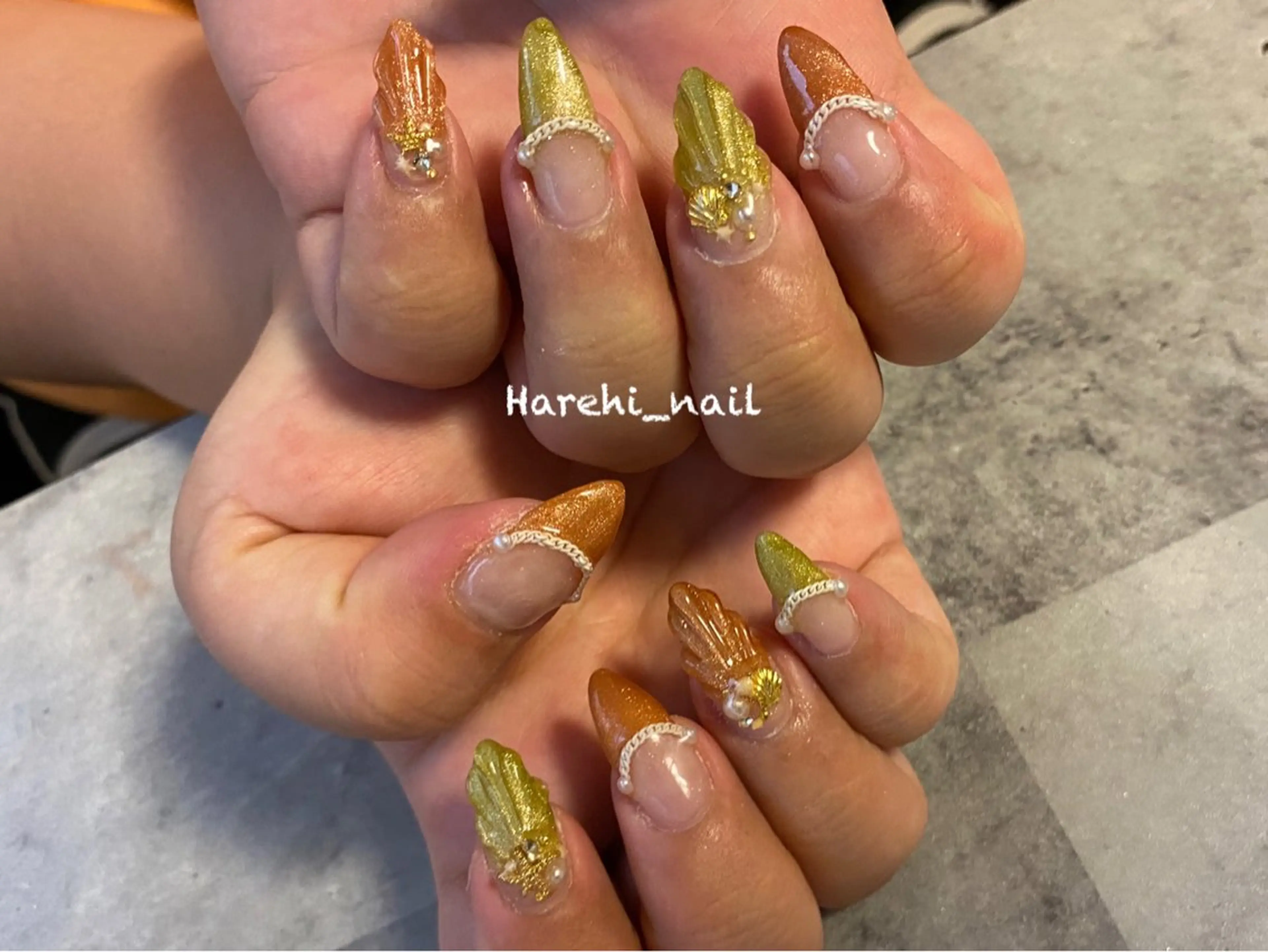 ネイル ハンドネイル Harehi_ nailのネイルデザイン