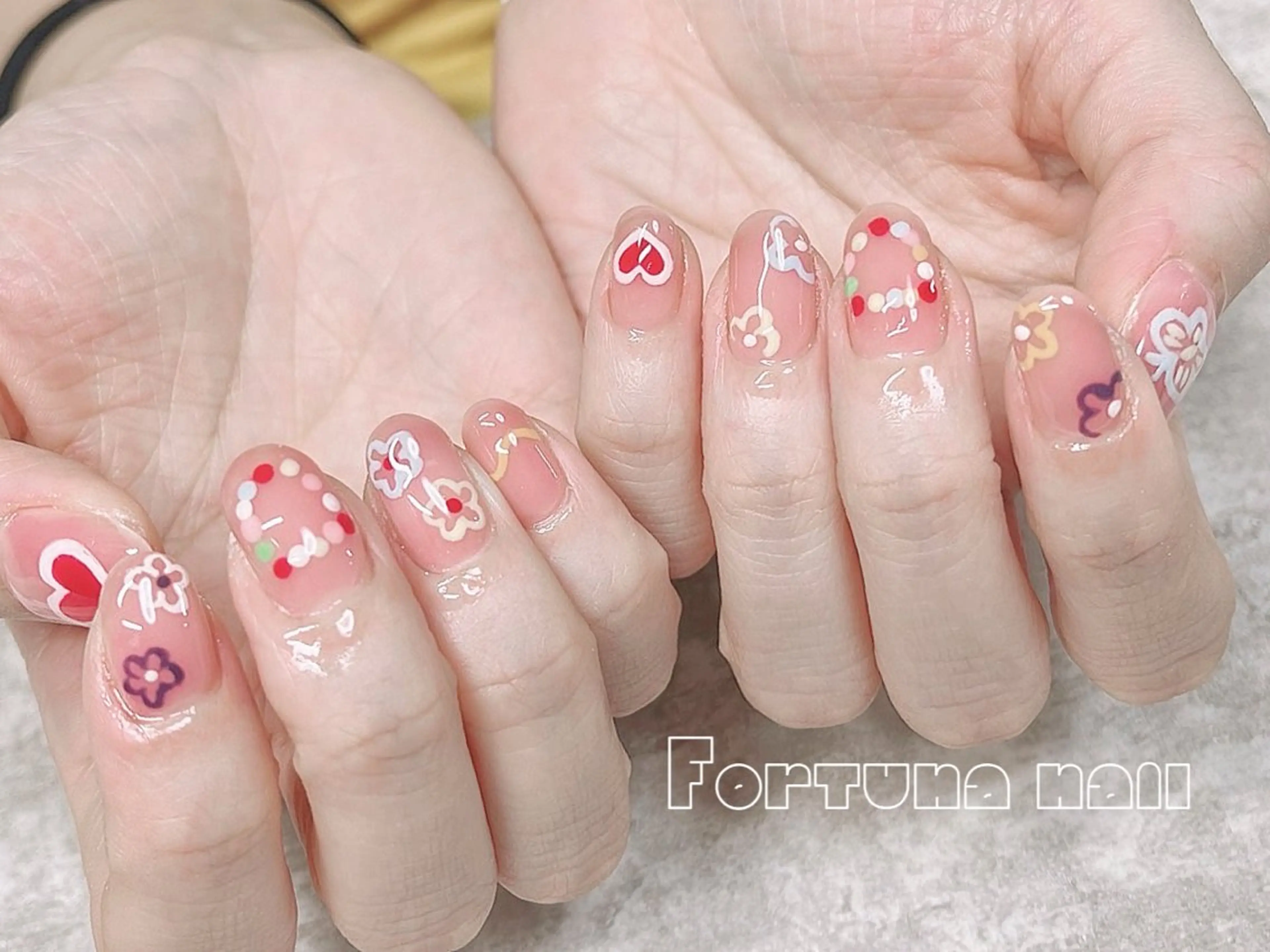 ネイル ハンドネイル ハンドケア Nail •Head スパFortunaのネイルデザイン