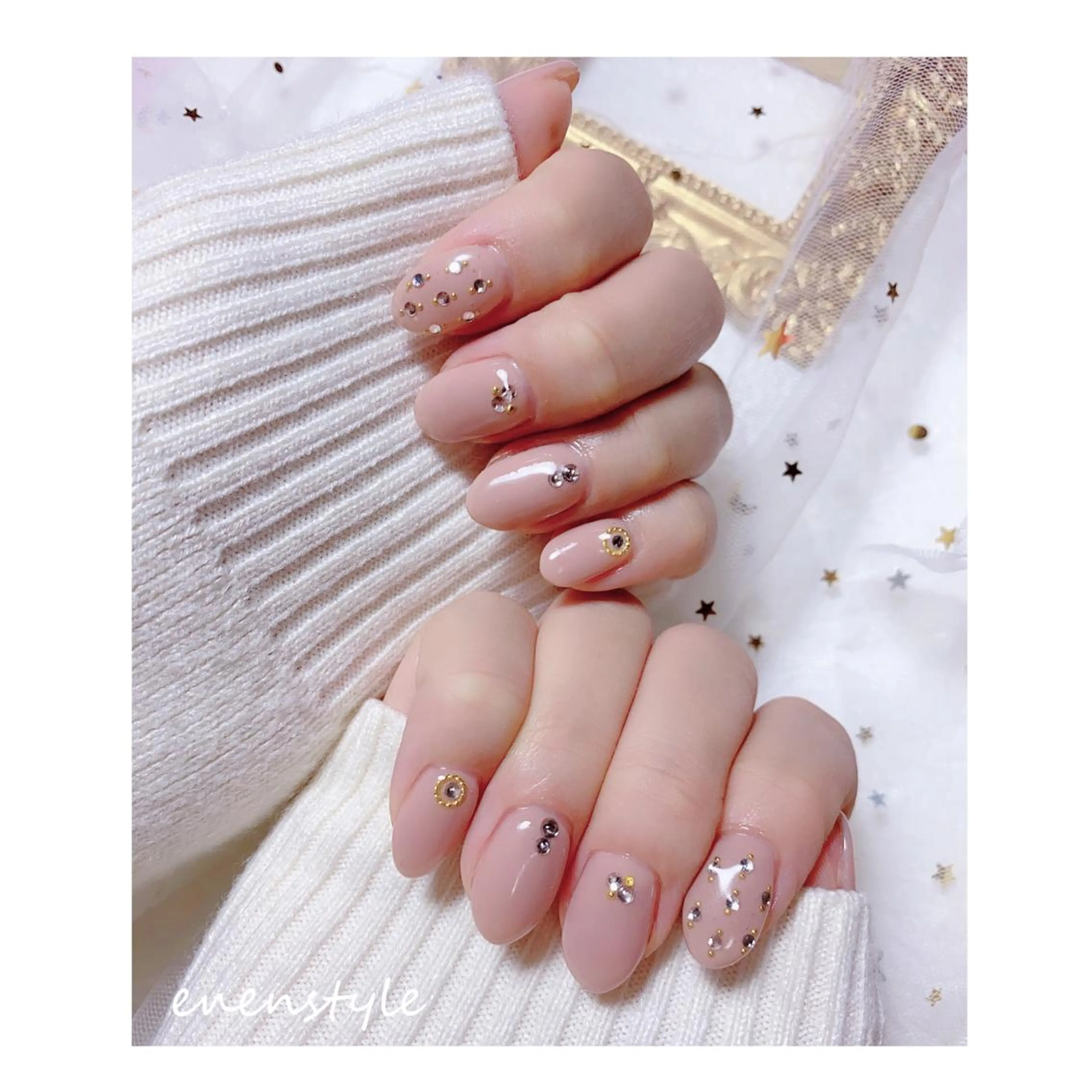 ショート ネイル ジェルネイル ニュアンスネイル オフィスネイル ワンカラーネイル パラジェル ハンドネイル 👑enen style👑のネイルデザイン