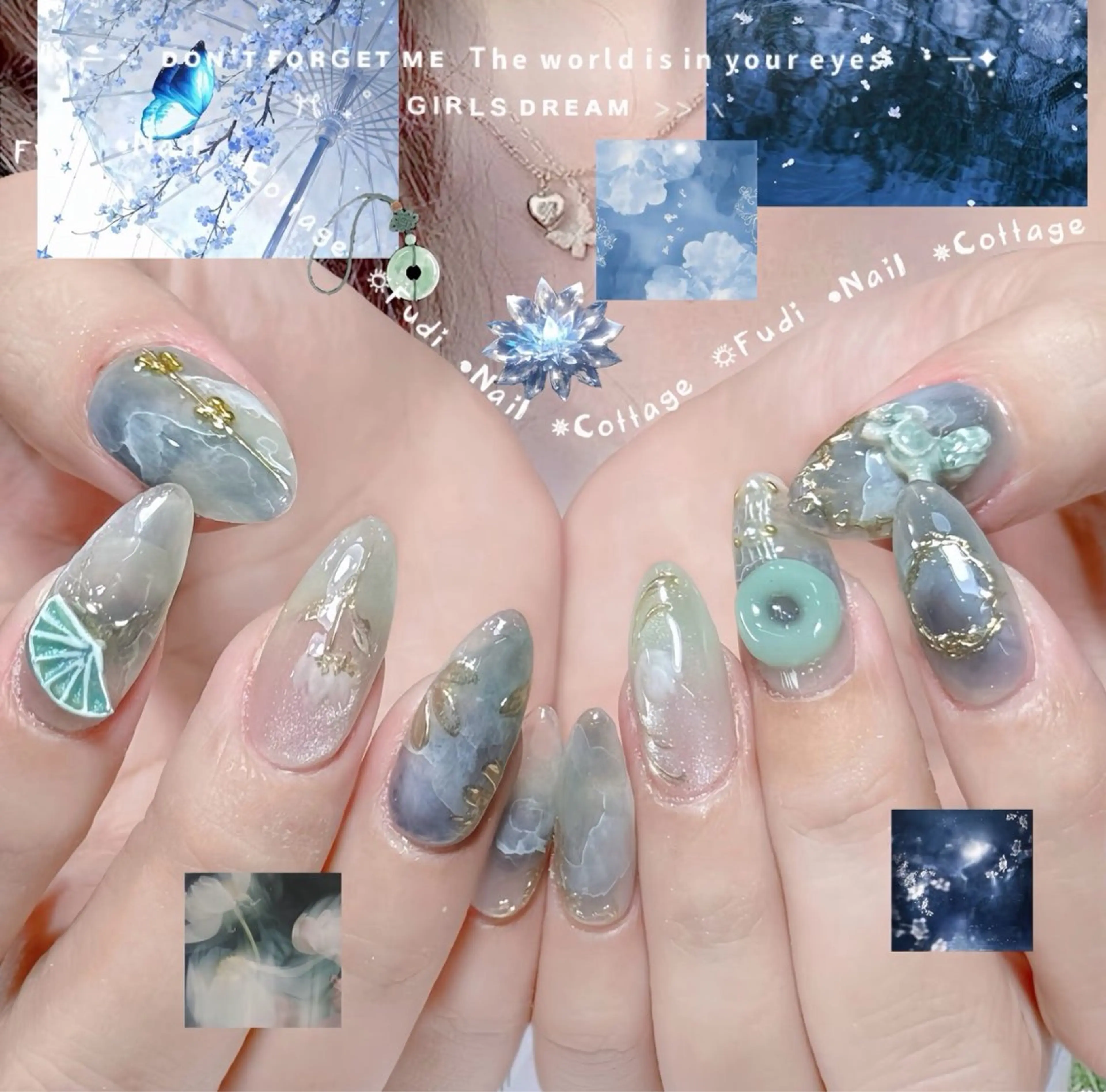 ネイル ハンドネイル WO MIAO💎のネイルデザイン