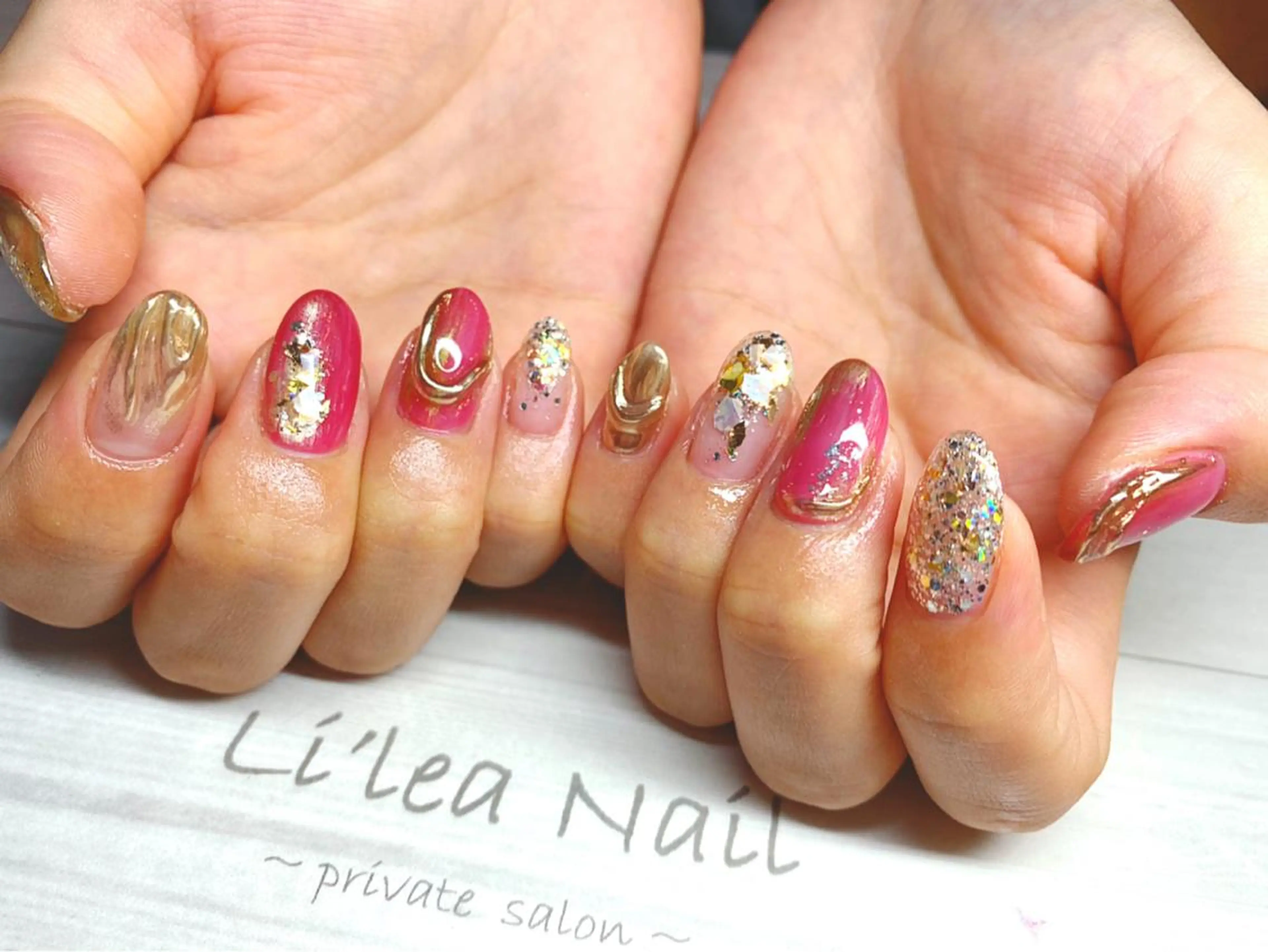 ネイル Li'leaNail AINAのネイルデザイン