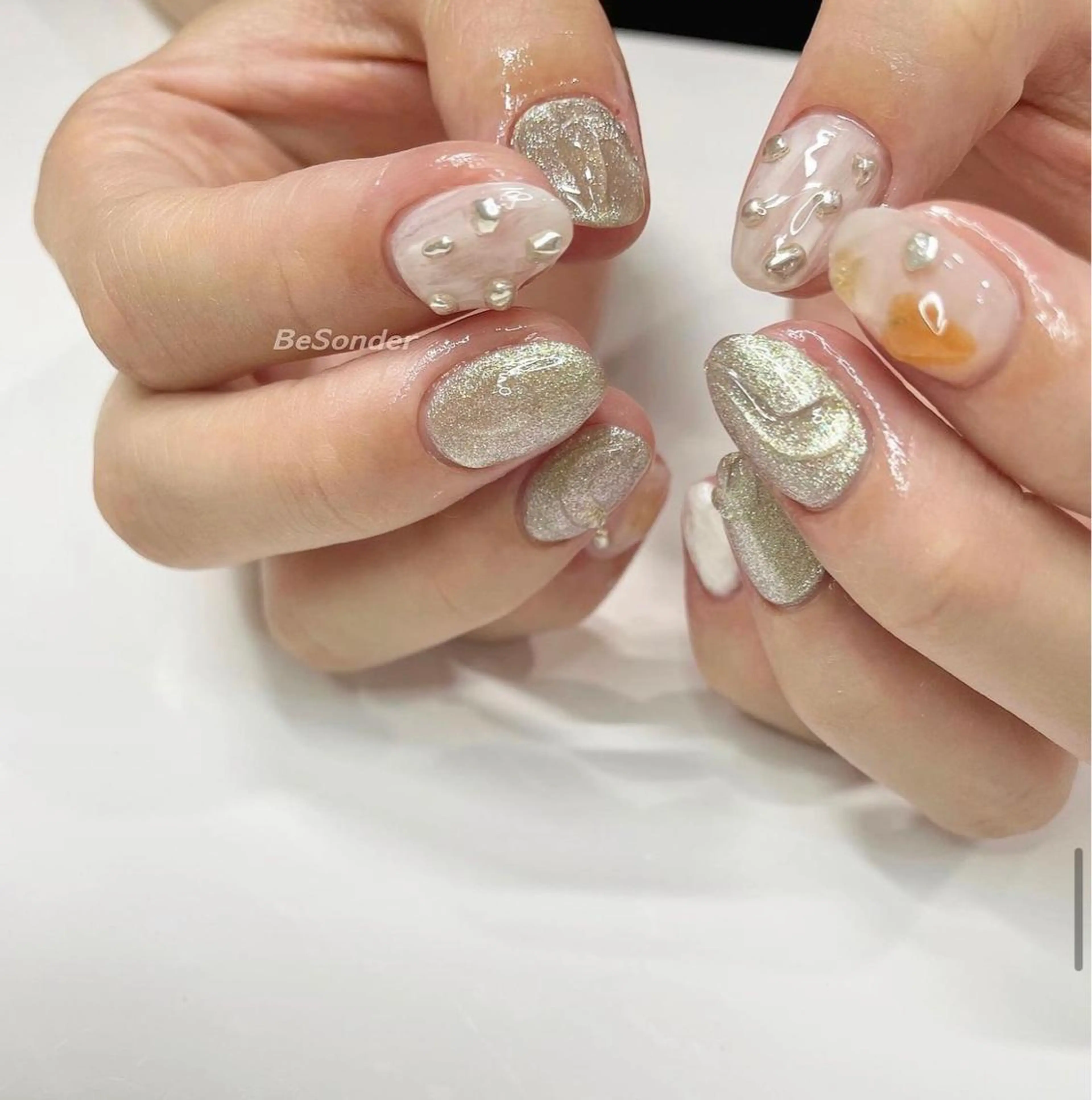 ネイル ニュアンスネイル 𝐅𝐢𝐢【本町/ ネイル】Miho💜のその他イメージ