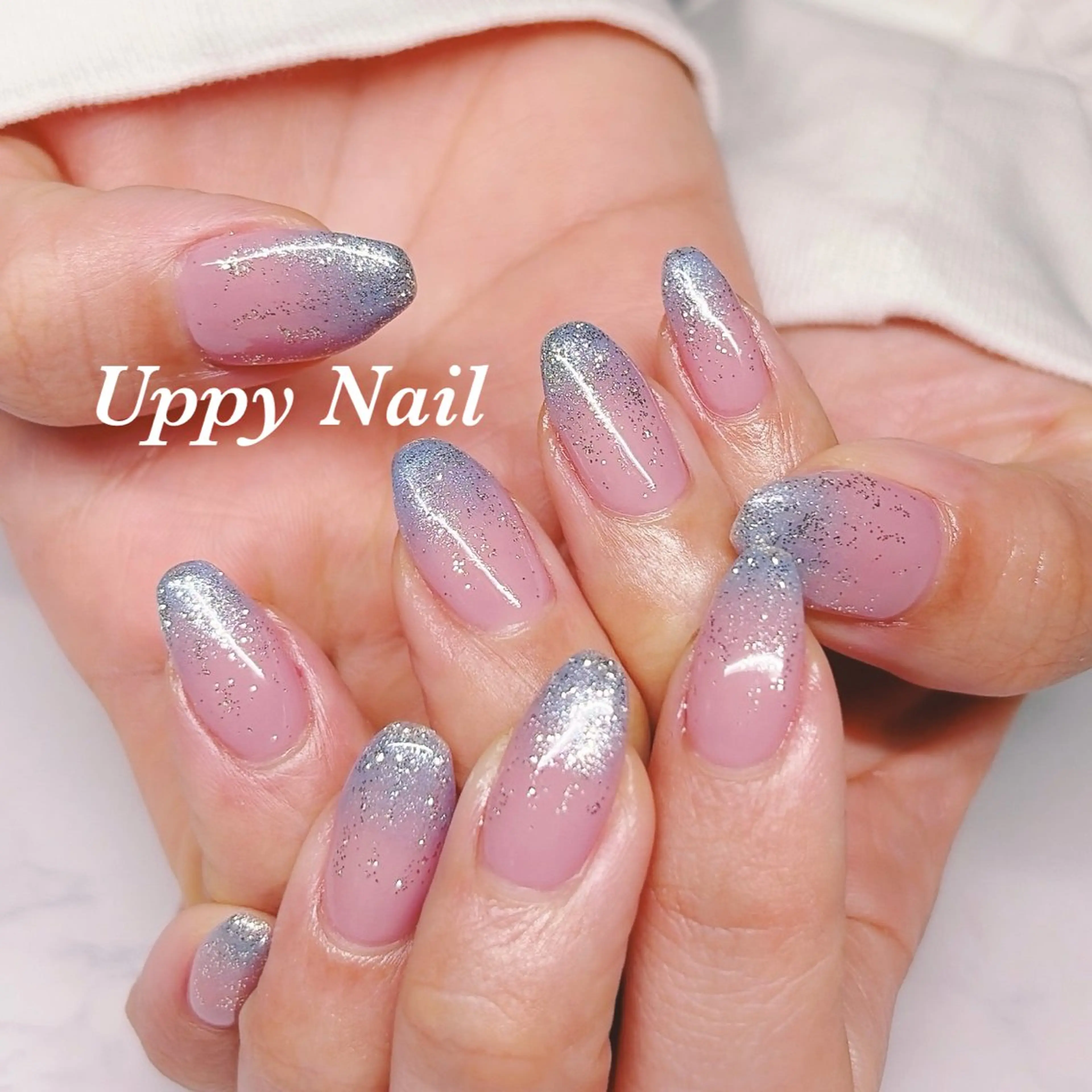 ネイル グラデーション ハンドネイル Uppy Nail ukyoのネイルデザイン