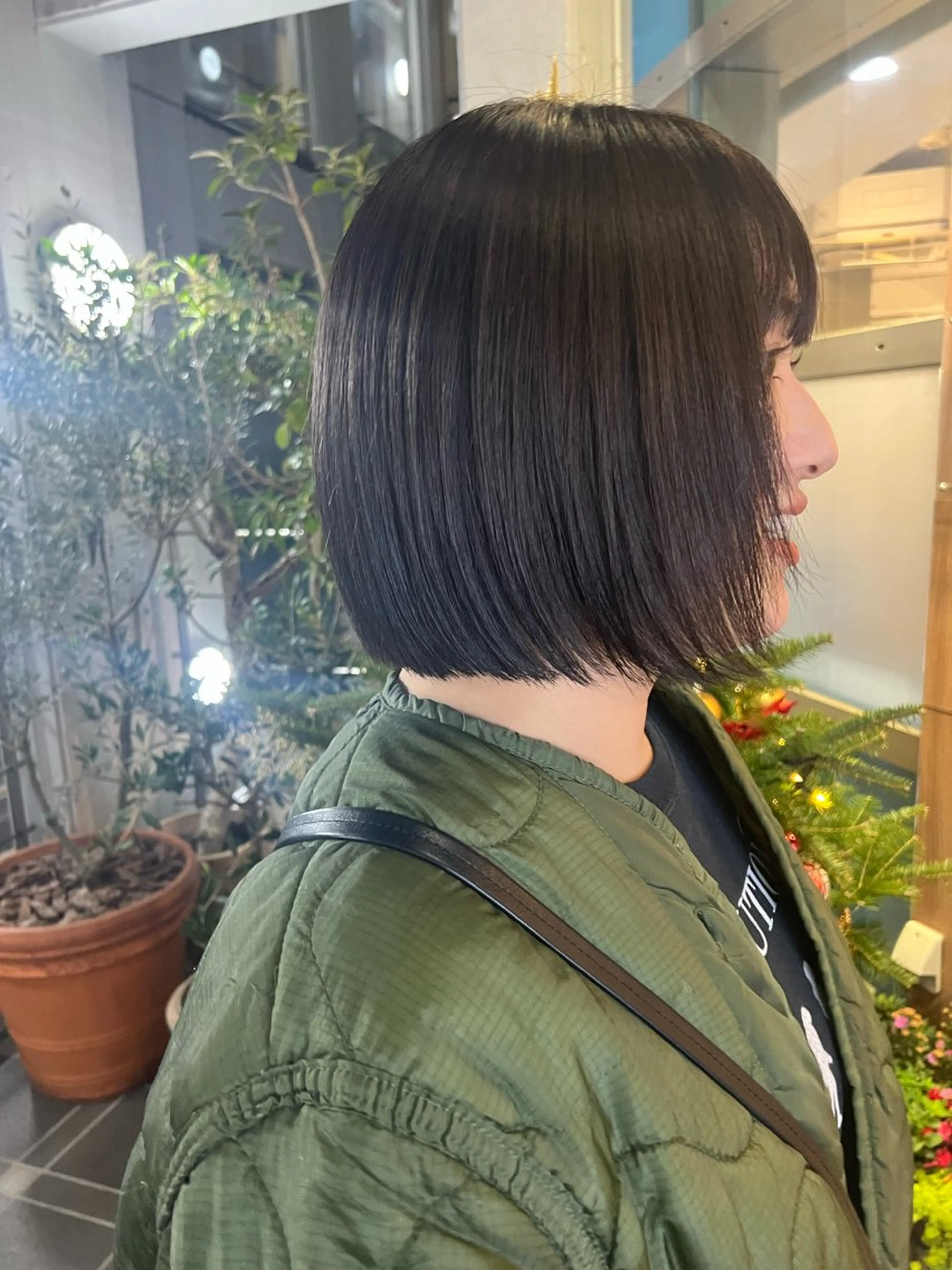 ショート カラー 池田理紗/ bob/メンズカットのヘアスタイル