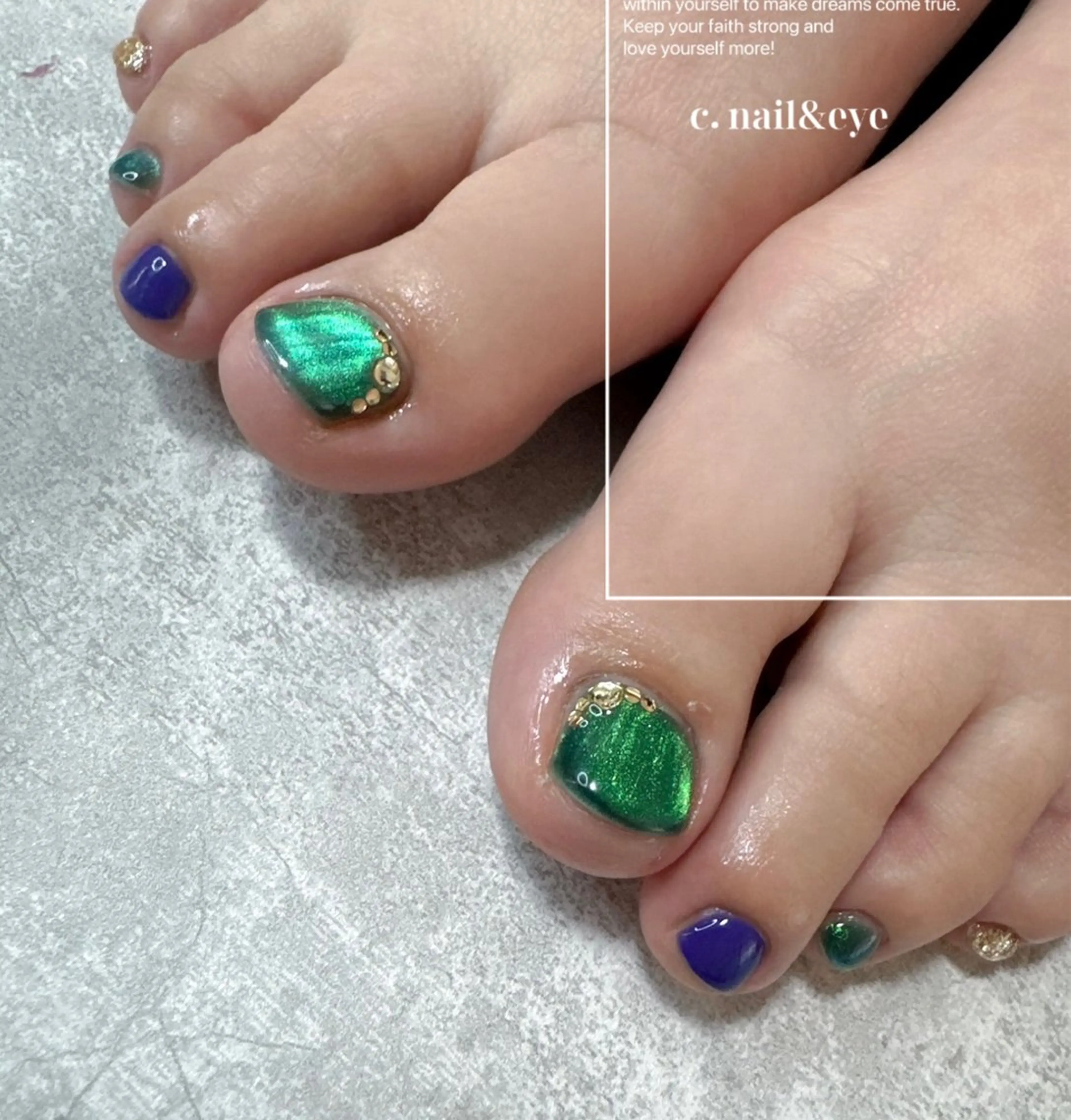 ネイル フットネイル C.Nail &Eye筑紫駅のネイルデザイン