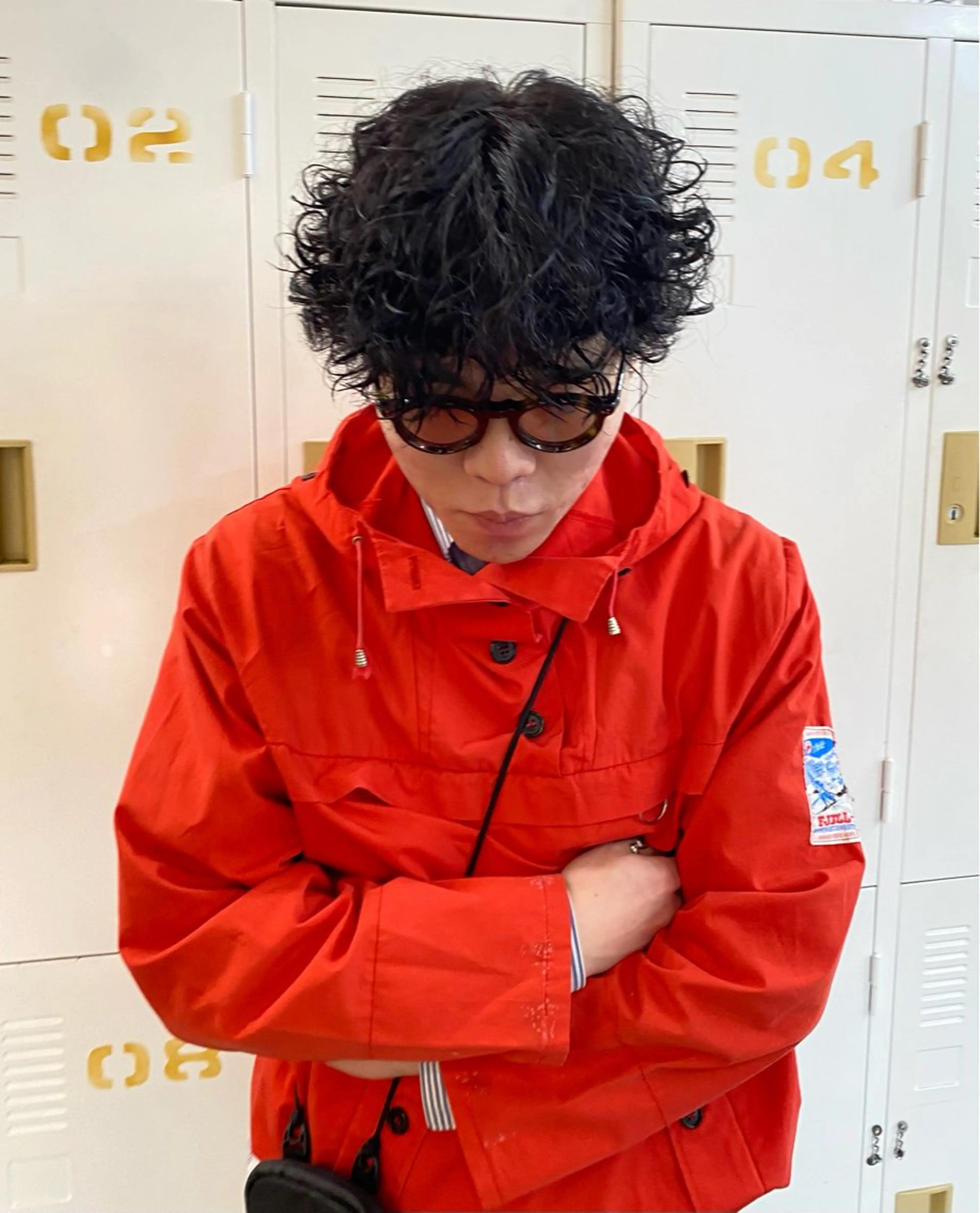 カラー パーマ メンズ YURAGI🌿 SAKIのヘアスタイル