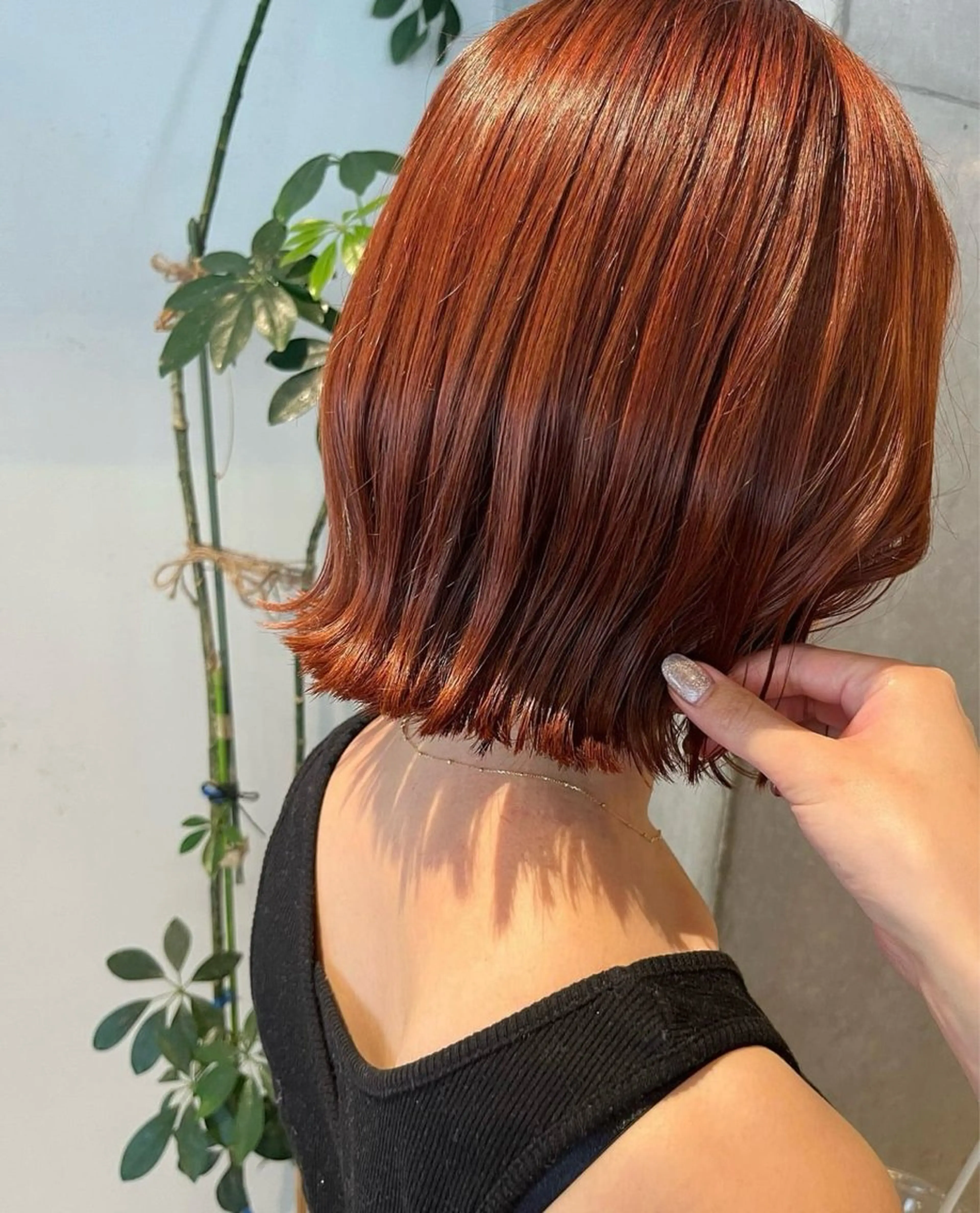 ミディアム カラー ヘアカラー OAK溝の口 天使の輪👑YUKIのヘアスタイル