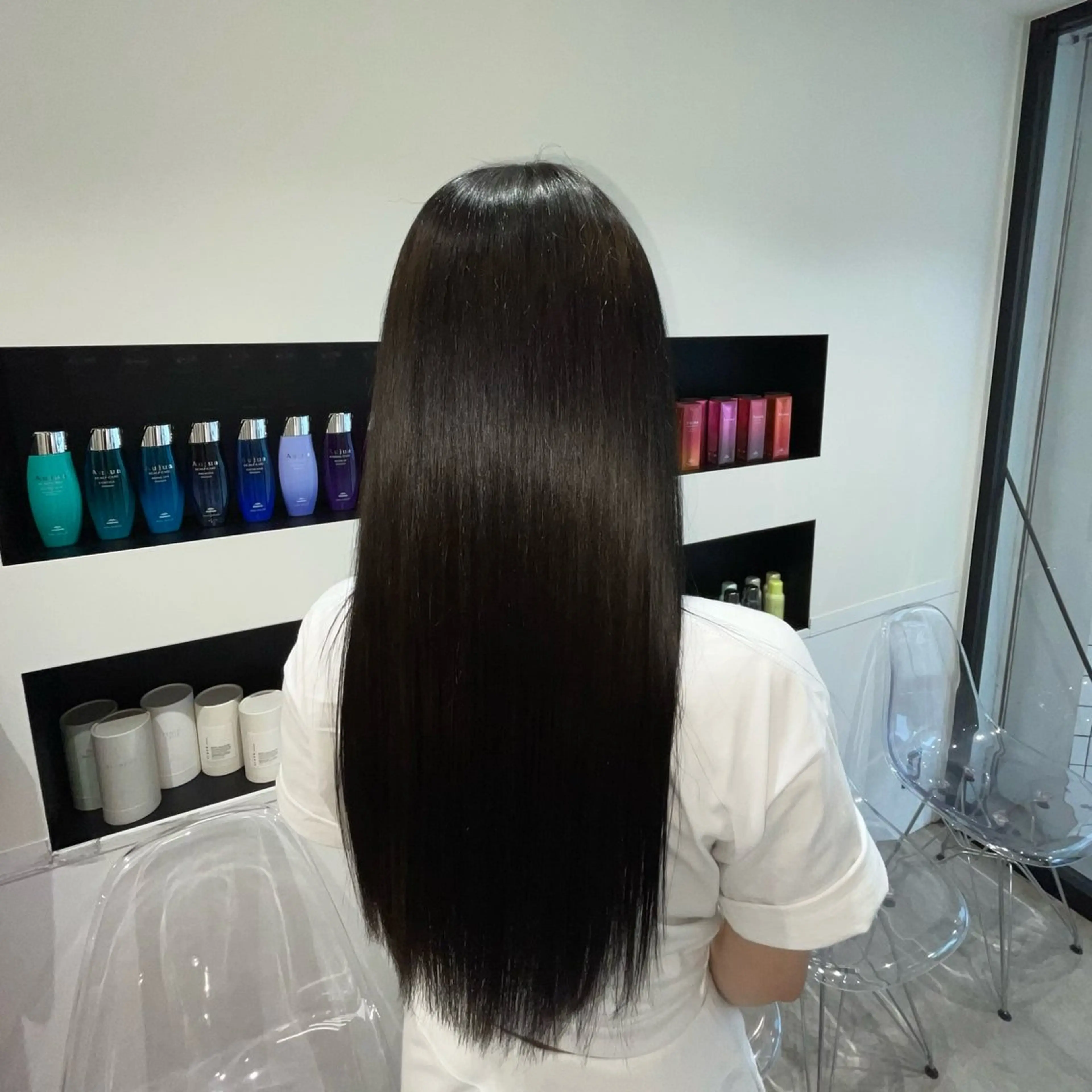 ロング カラー ななみ.⋆𝜗𝜚 暖色艶カラー/まつパのヘアスタイル