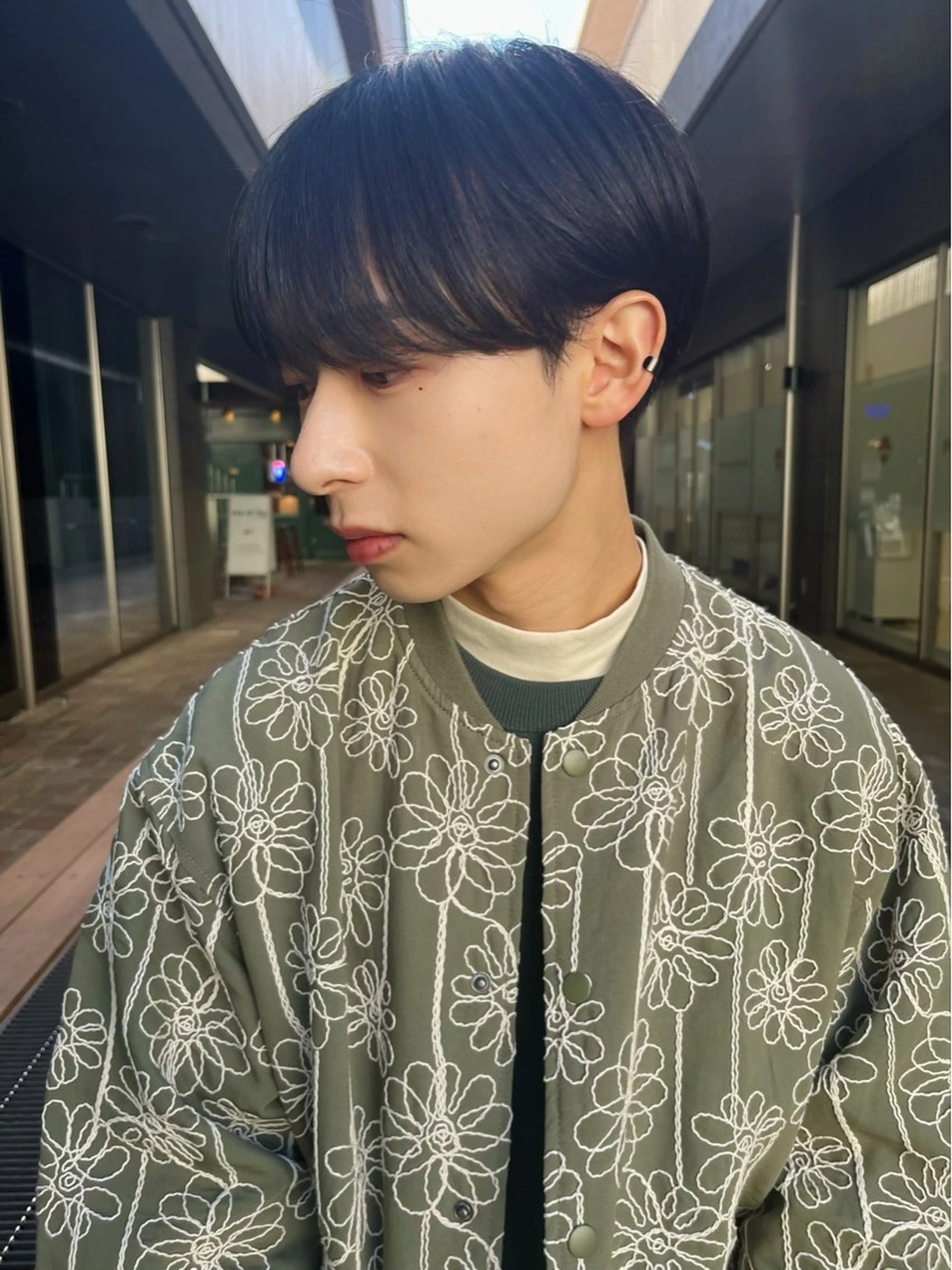 ショート メンズ メンズ🍃ナチュラル 韓国風ヘアRENのヘアスタイル