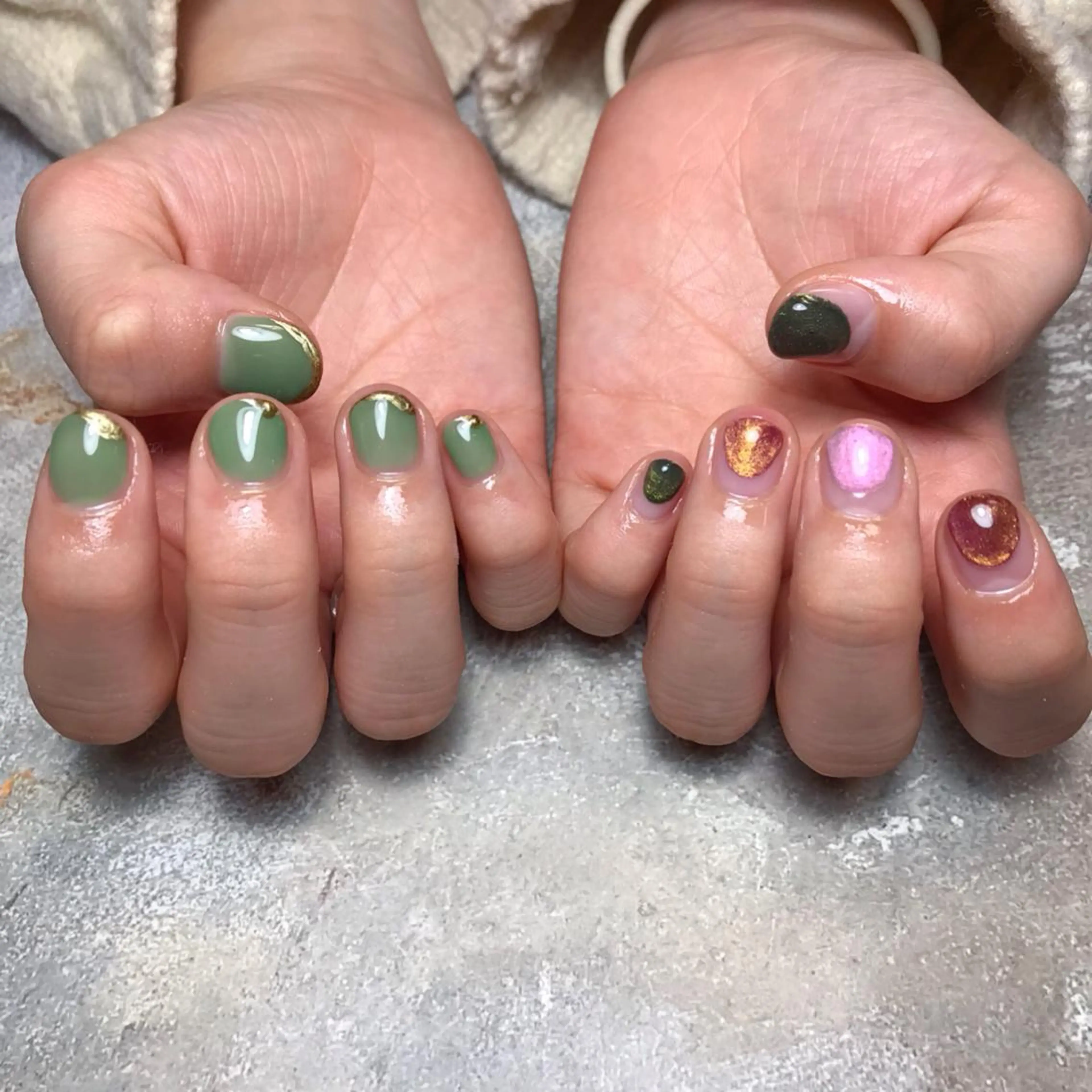 ネイル ハンドネイル 💅chainail _aiのネイルデザイン