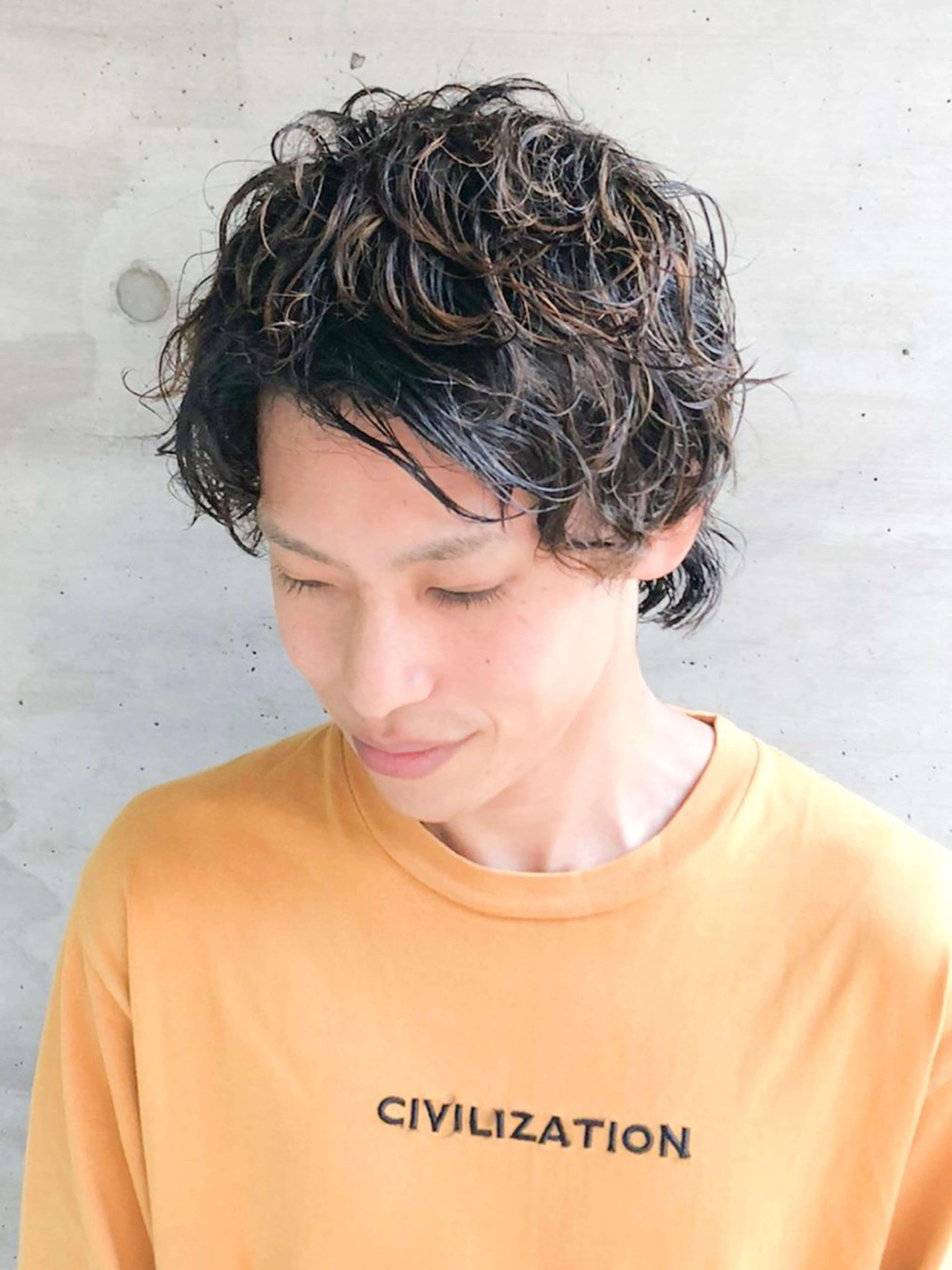 ショート パーマ modshair ヒロのヘアスタイル