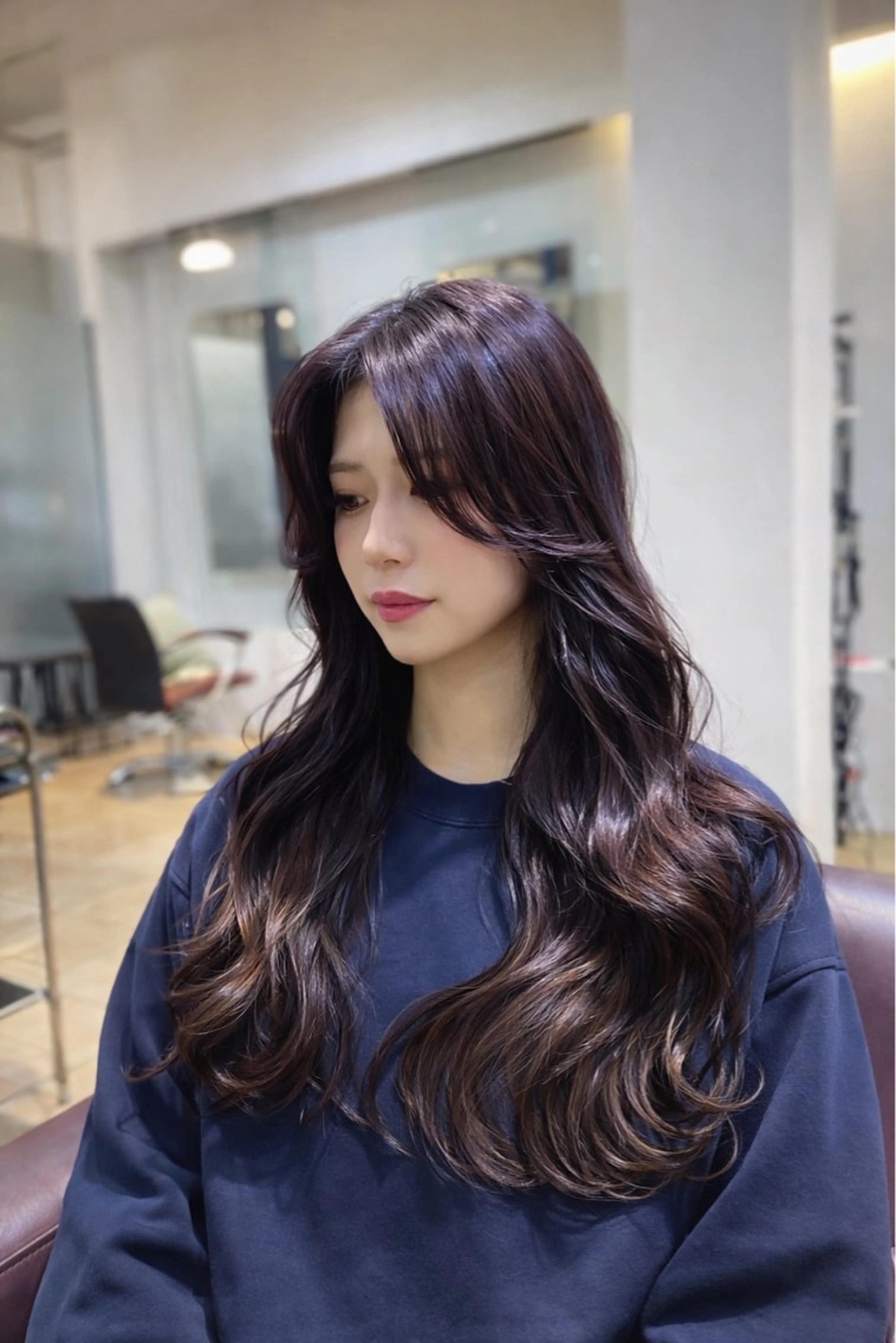 【ブリーチなしダブルカラー】カット＋透明感・高発色アディクシーカラー ¥23650→¥11550の写真