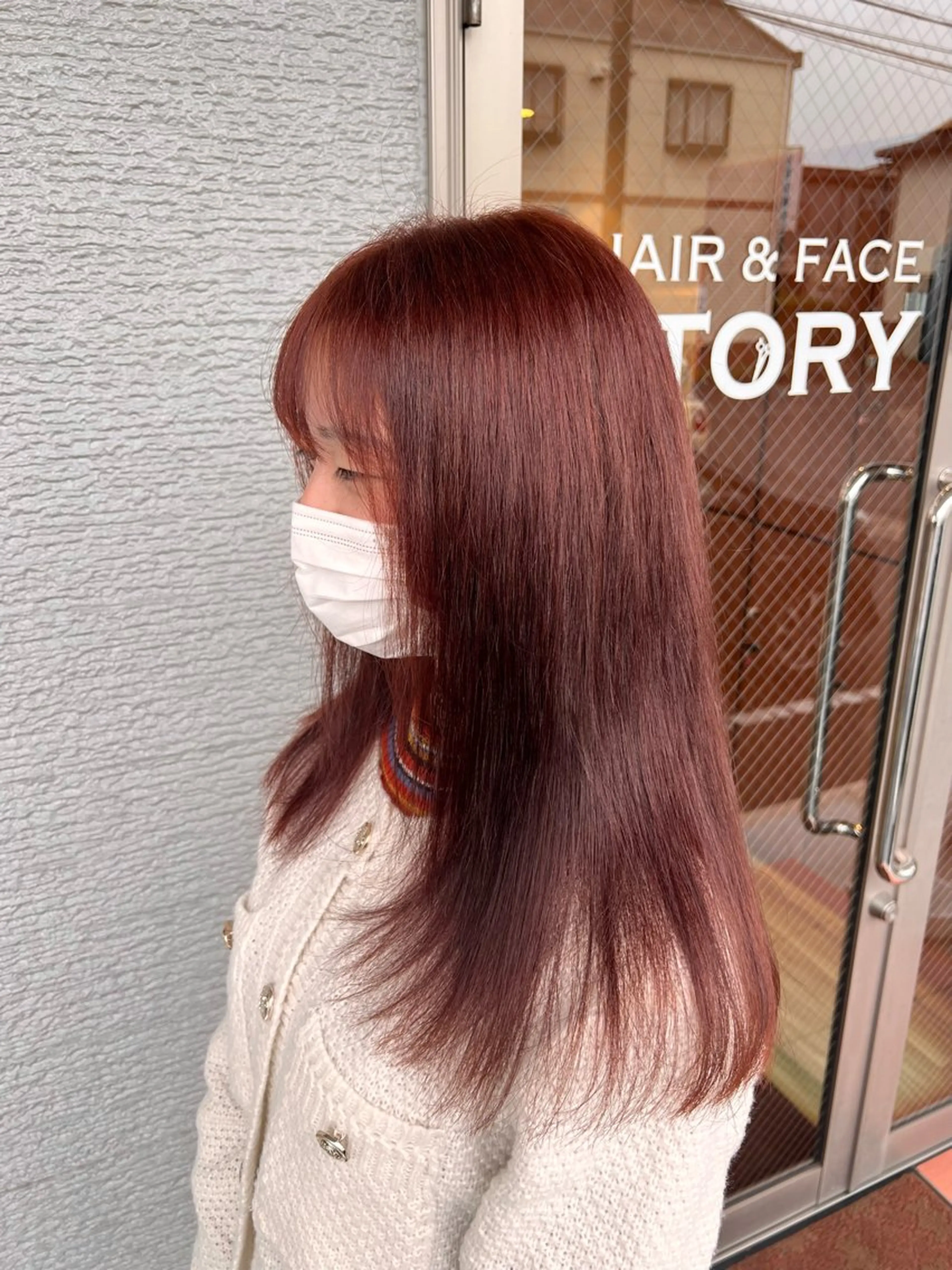 ロング カラー ブリーチ ダブルカラー ブリーチなしカラー ヘアカラー STORY／ MAOのヘアスタイル