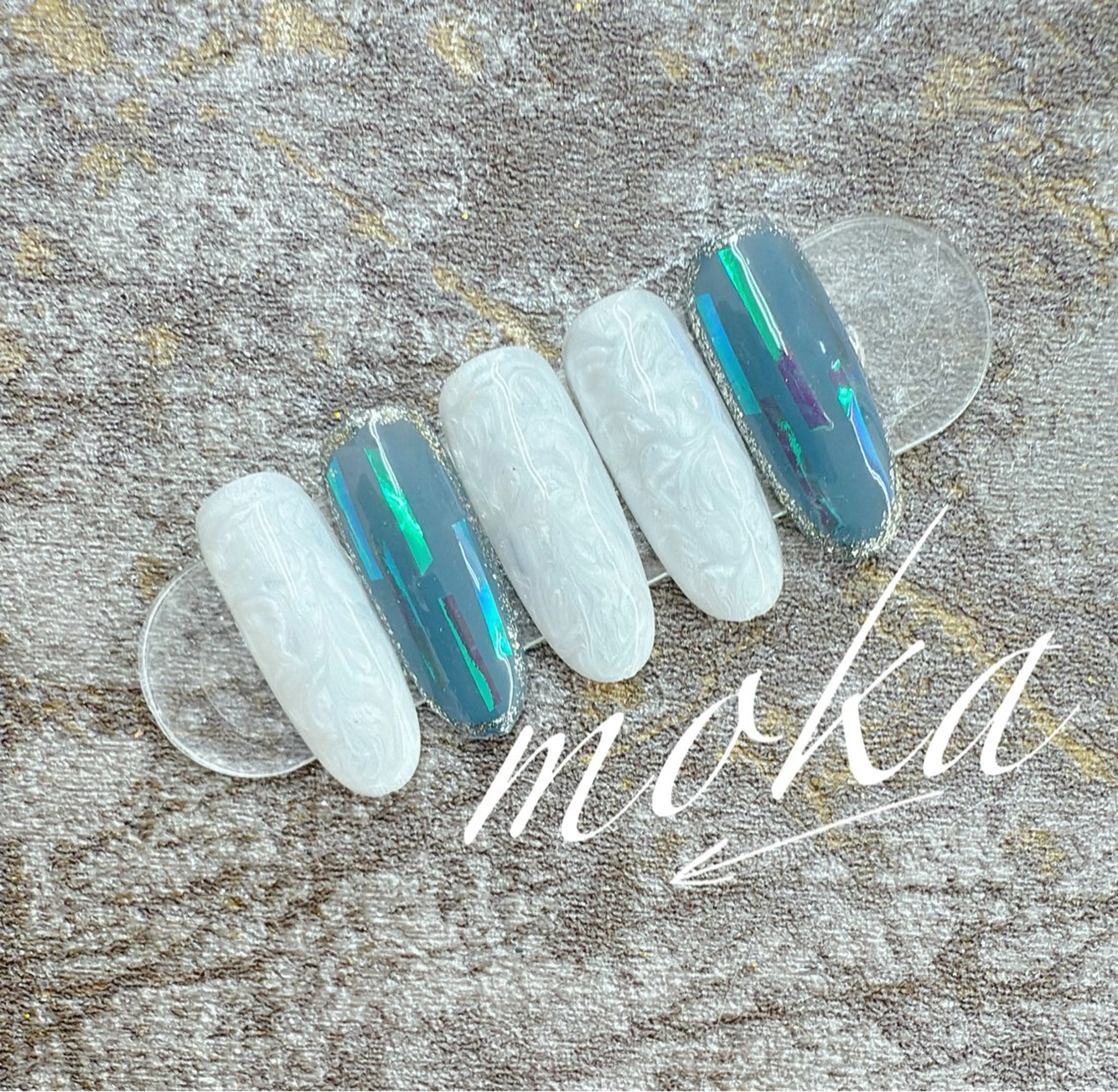 ネイル ハンドネイル ハンドケア 胡蝶蘭レディースサロ ンNailMOKAのネイルデザイン