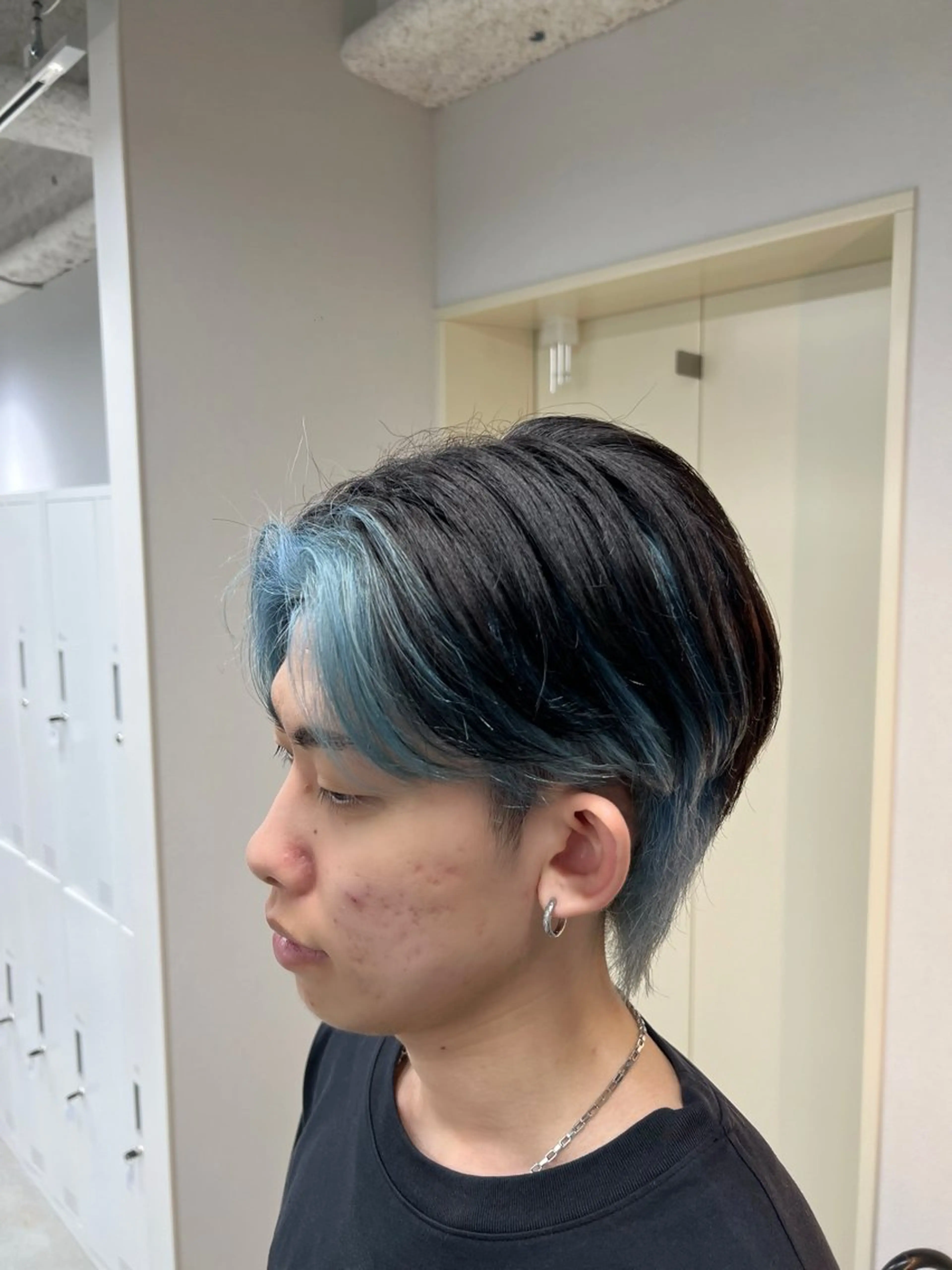 メンズ ヘアカラー maya レイヤーカットのヘアスタイル