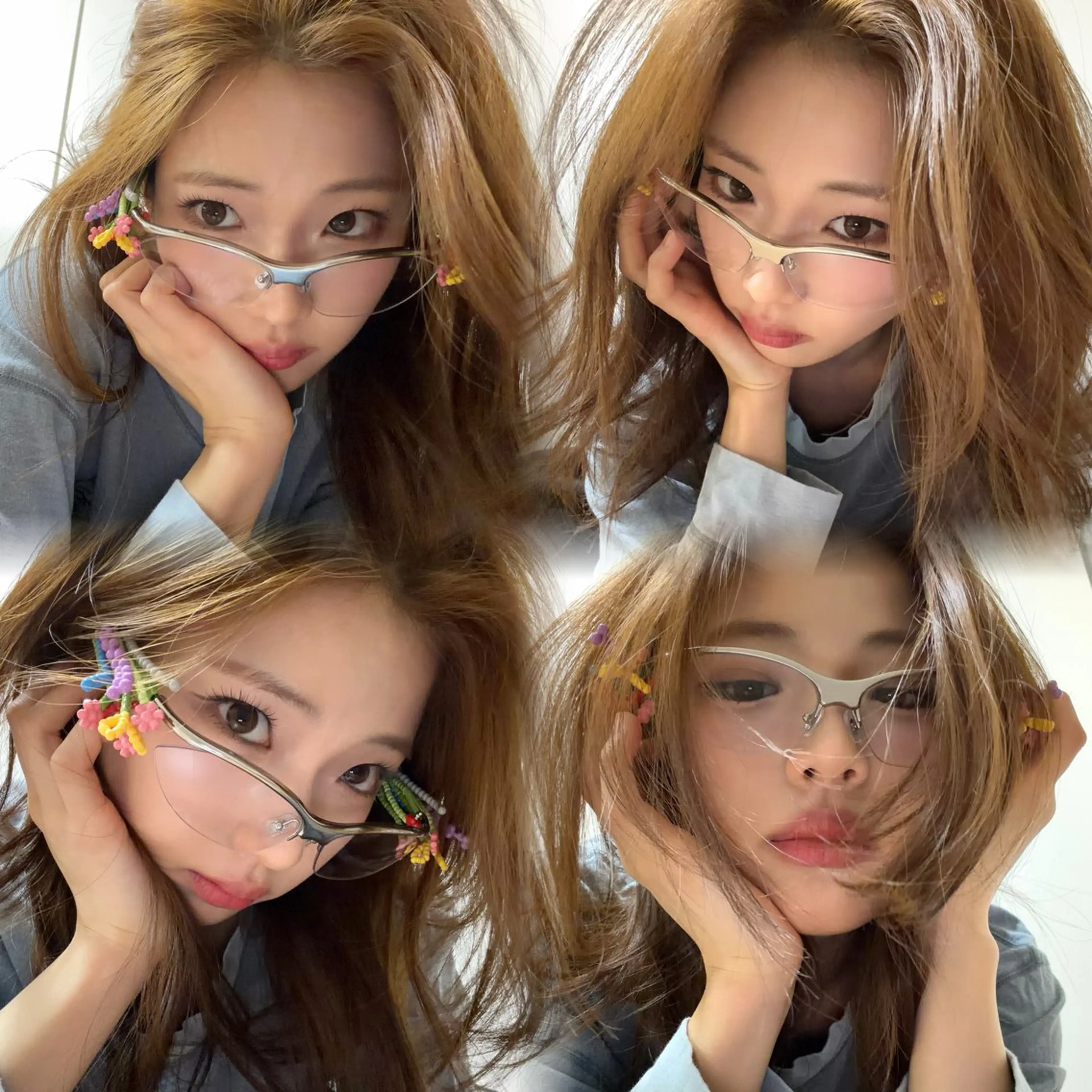 カラー ヘアカラー NENE/艶カラー ×韓国アイドルのヘアスタイル