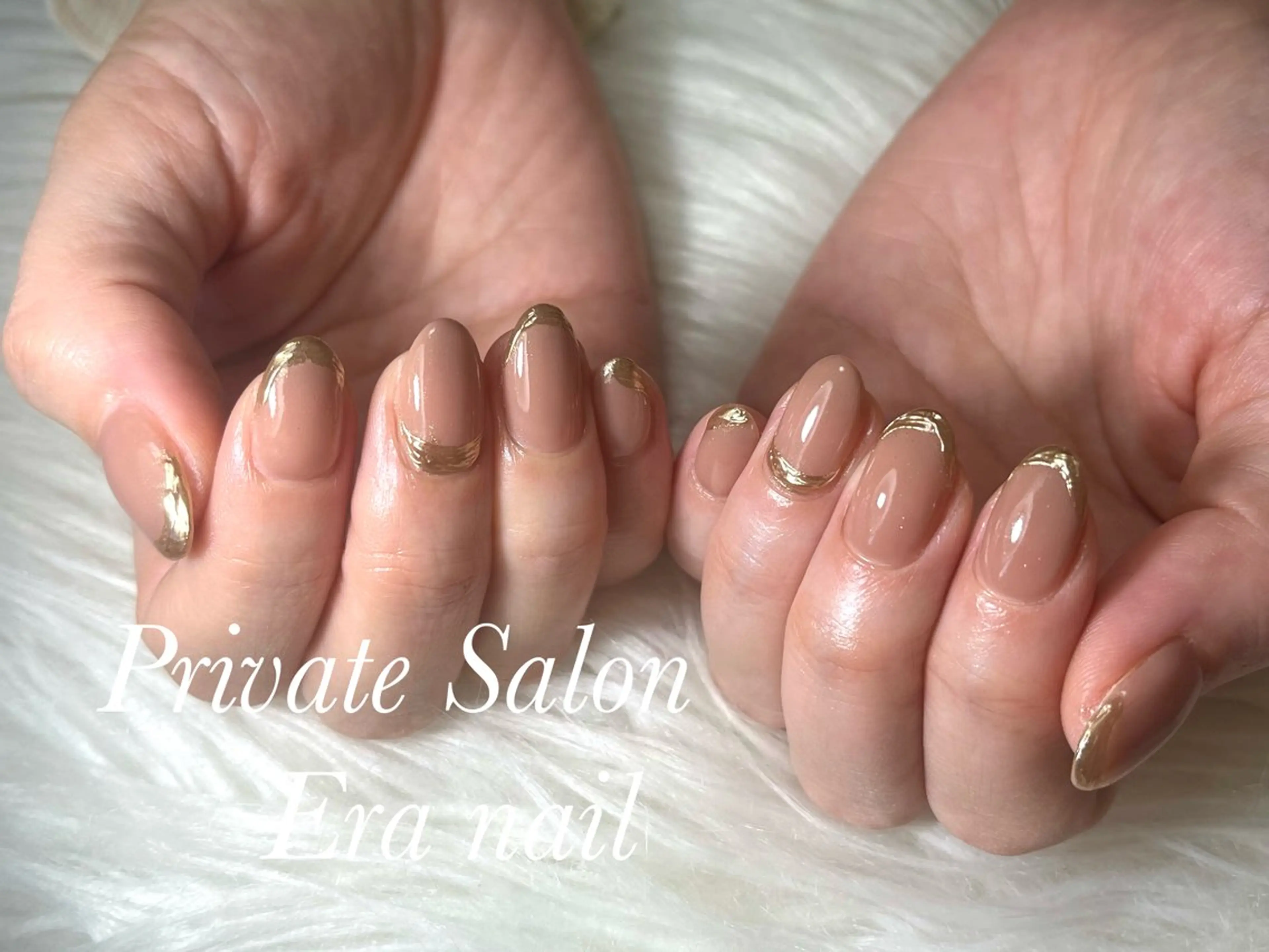 ネイル ミラーネイル ワンカラーネイル ハンドネイル Era nailのネイルデザイン