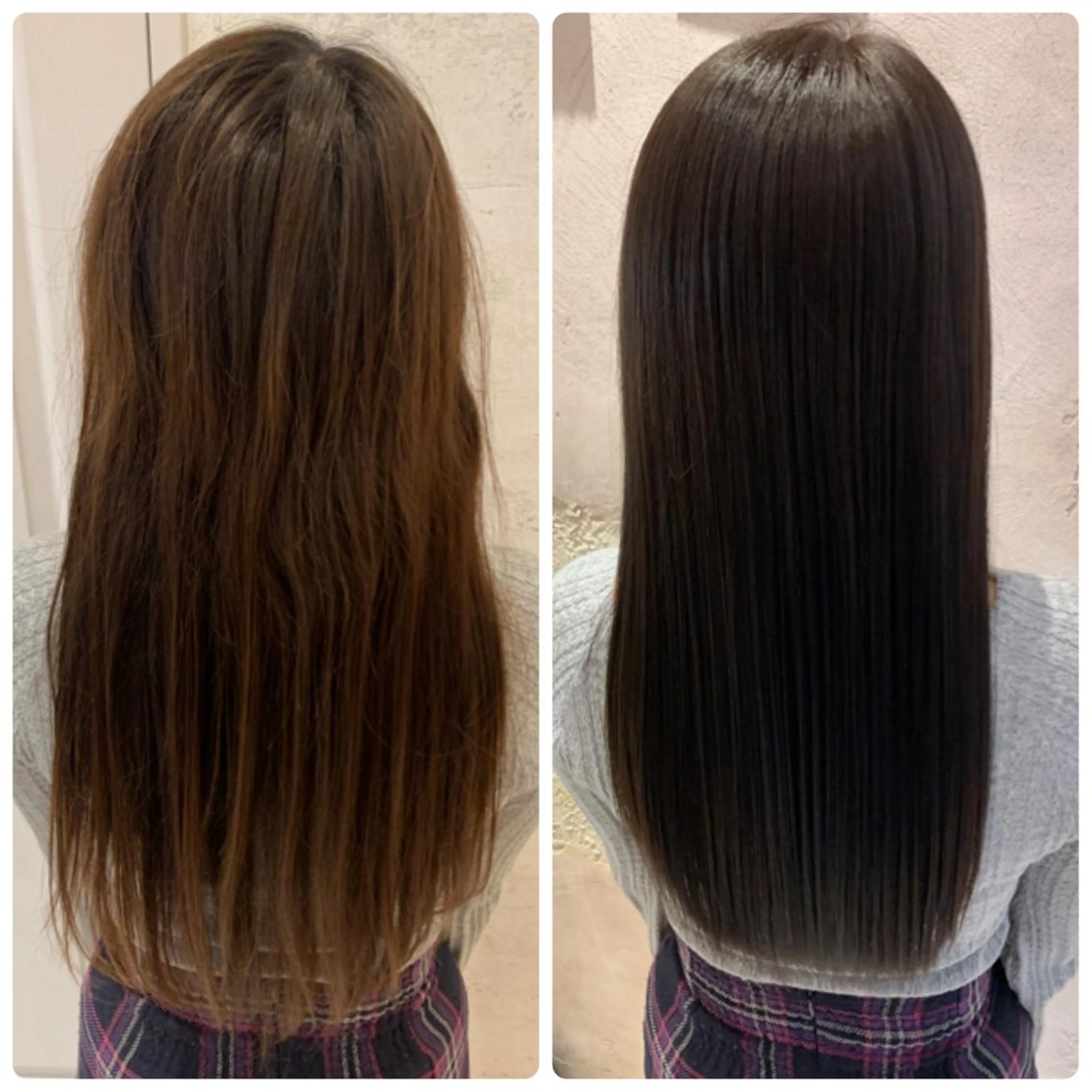 ロング カラー ヘアカラー 縮毛矯正 トリートメント レイヤーカット/ 顔周り 五島巨幹のヘアスタイル