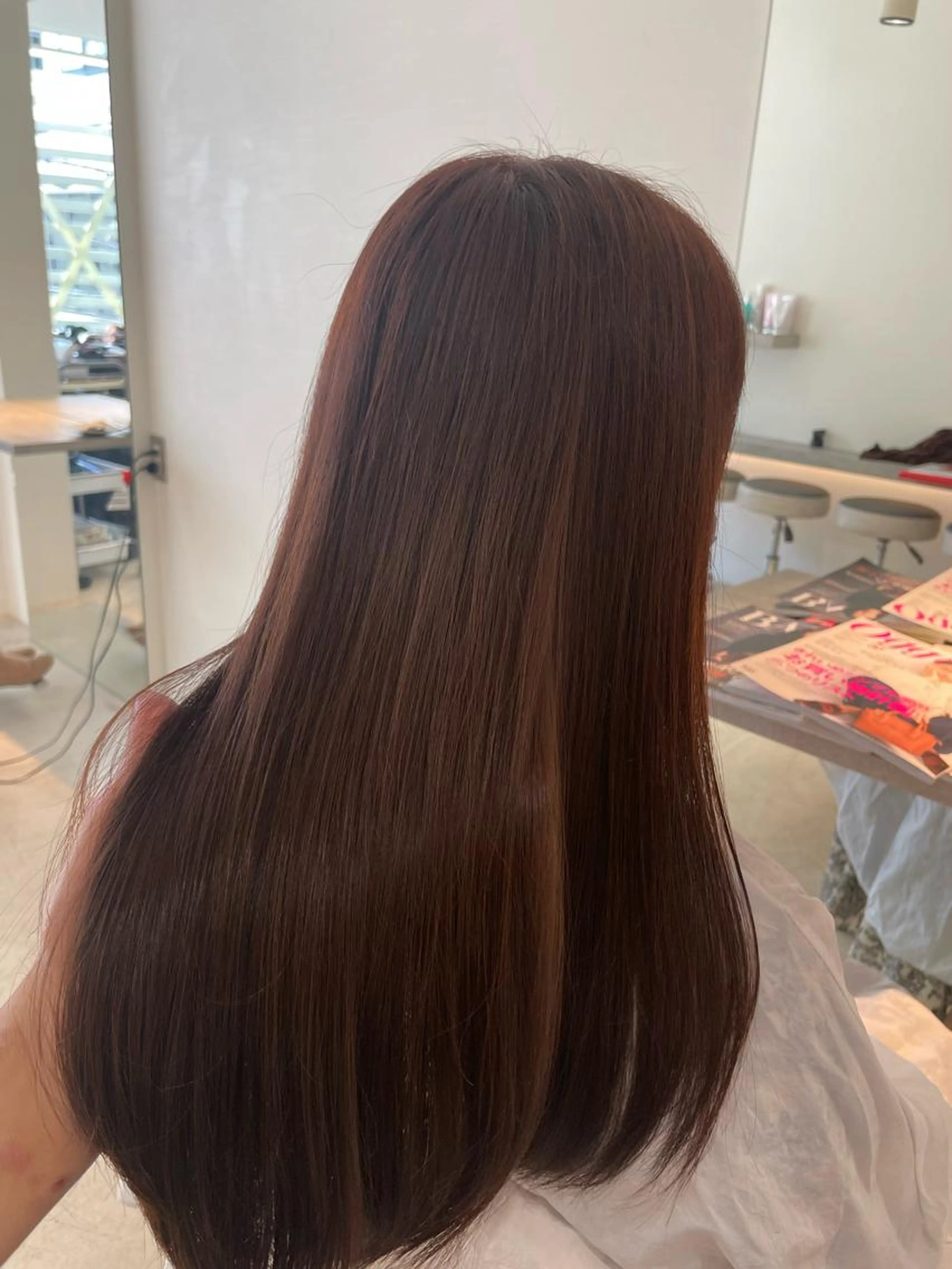 🌈メンテナンスクーポン【リタッチカラー】＋【システムトリートメント】🌈※リタッチ幅5センチ以内の写真