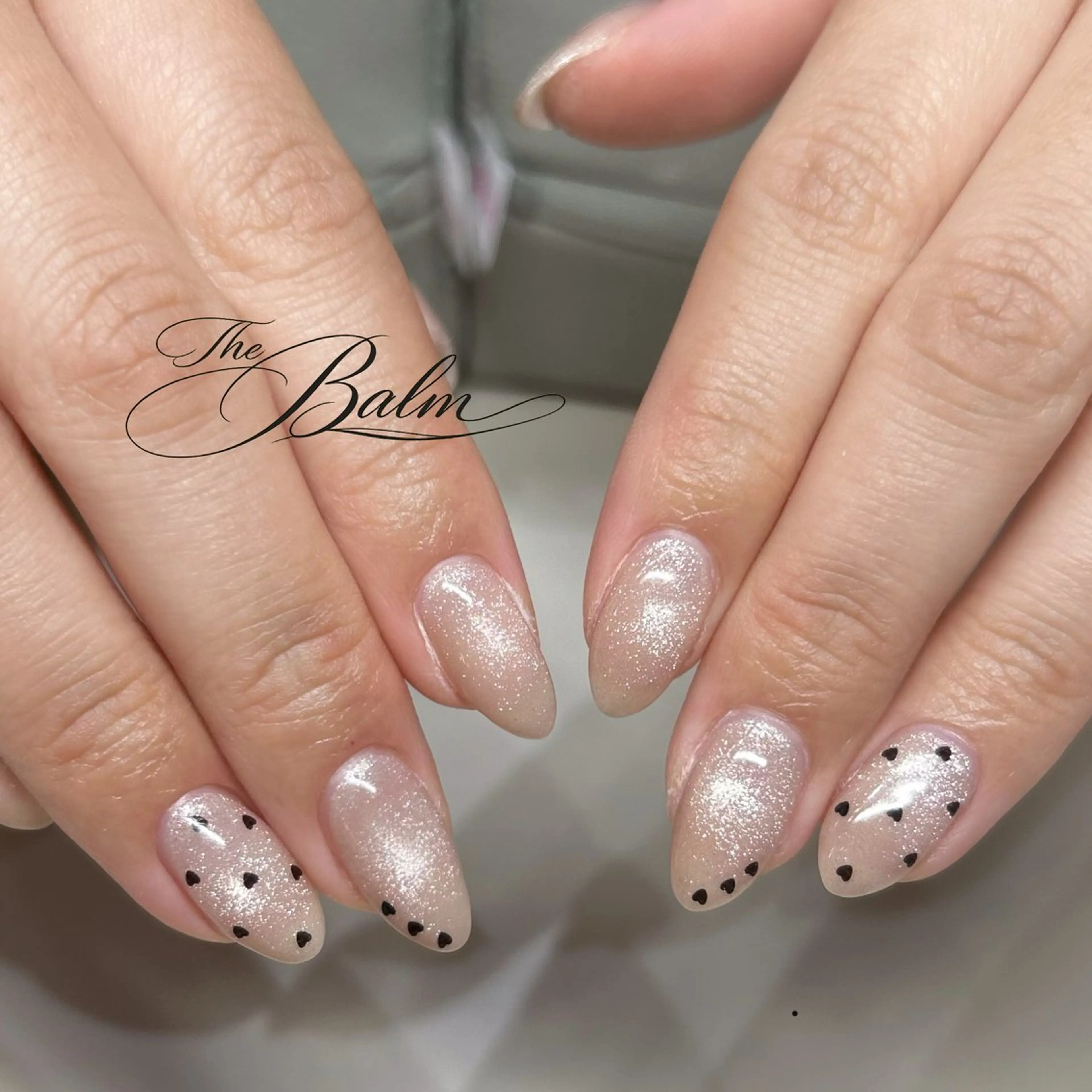 ネイル ハンドネイル THE BALM🤍 金宮のネイルデザイン