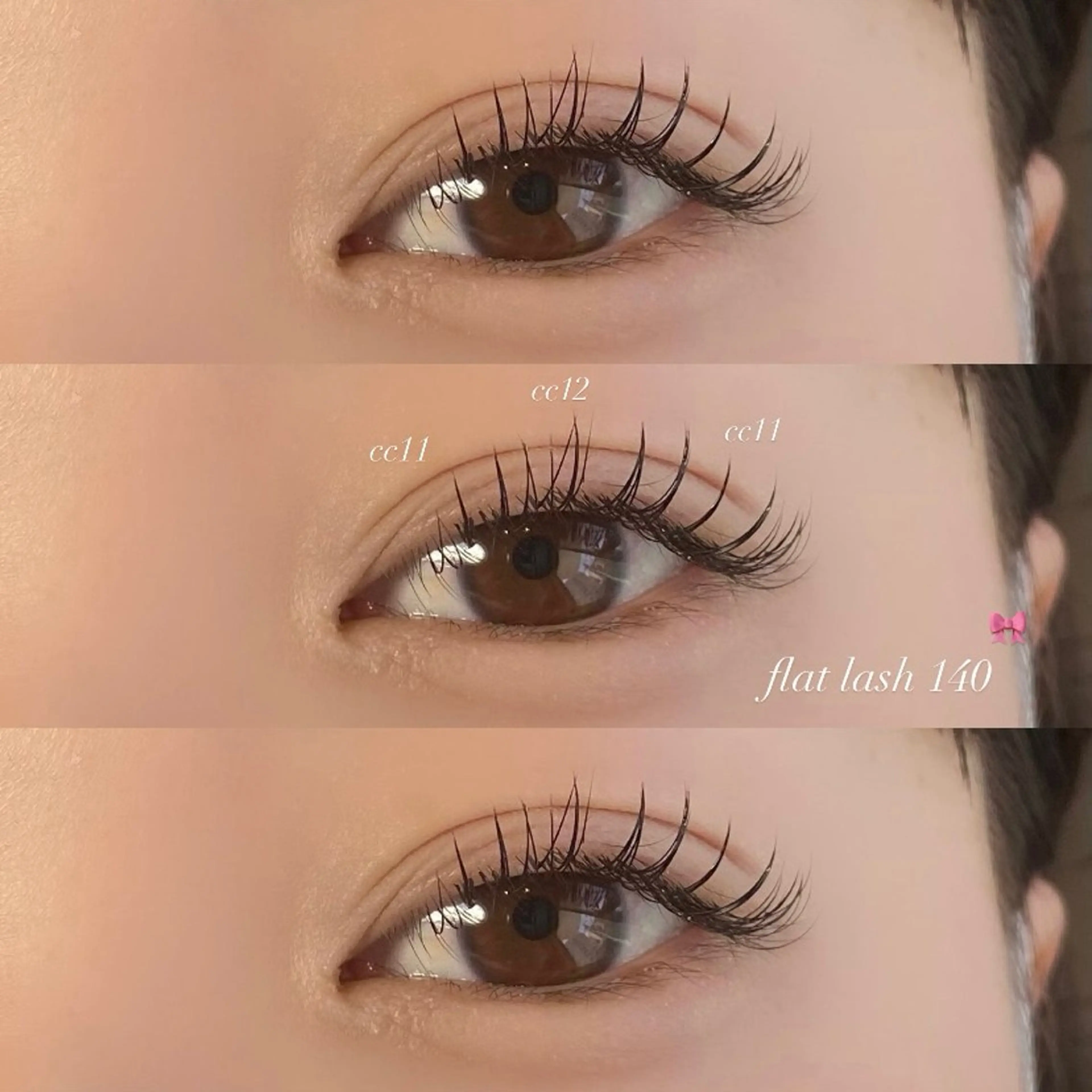 マツエク・マツパ and Laurel hinaのマツエク・マツパデザイン