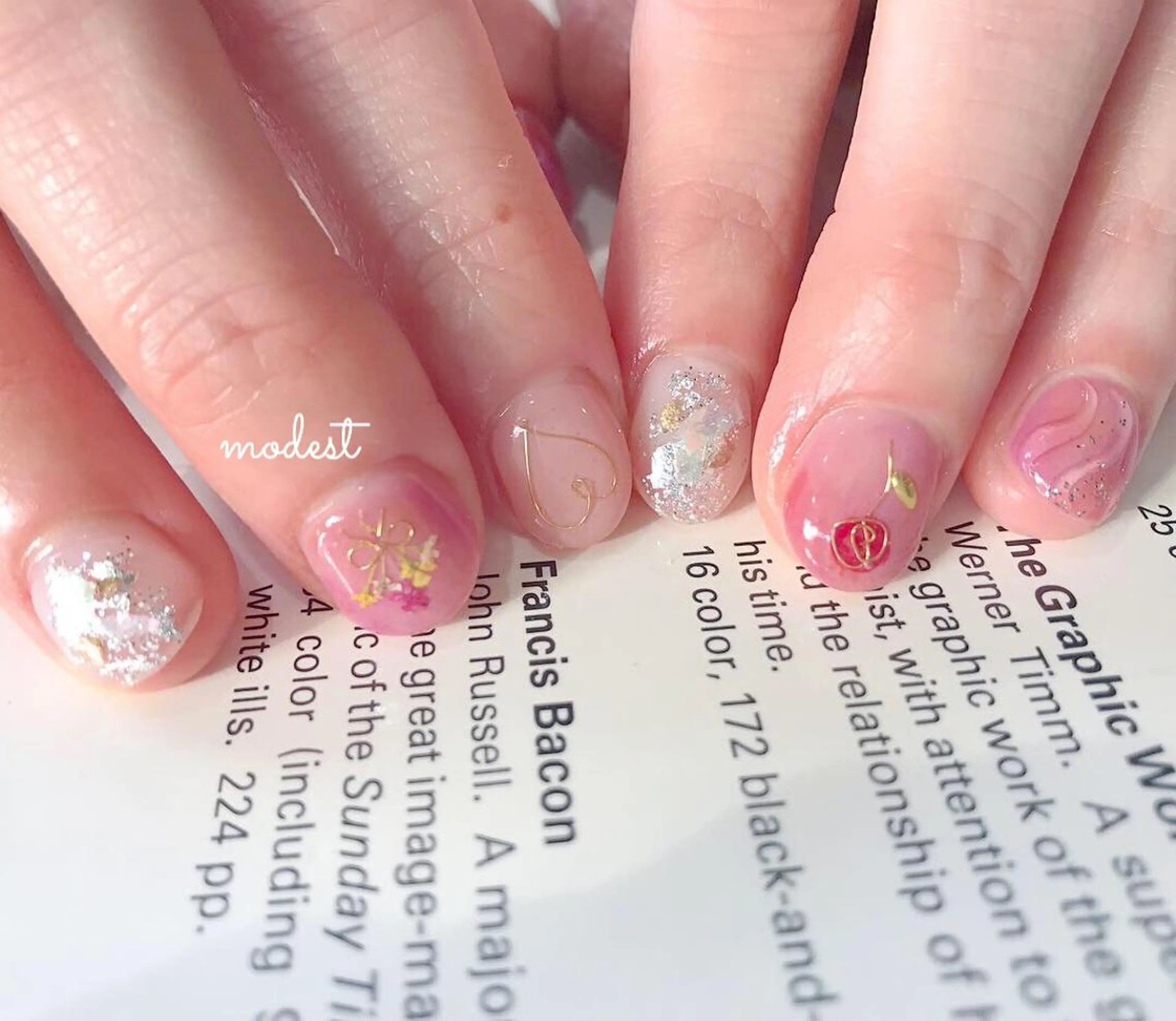 ネイル 久田 悠佳のネイルデザイン