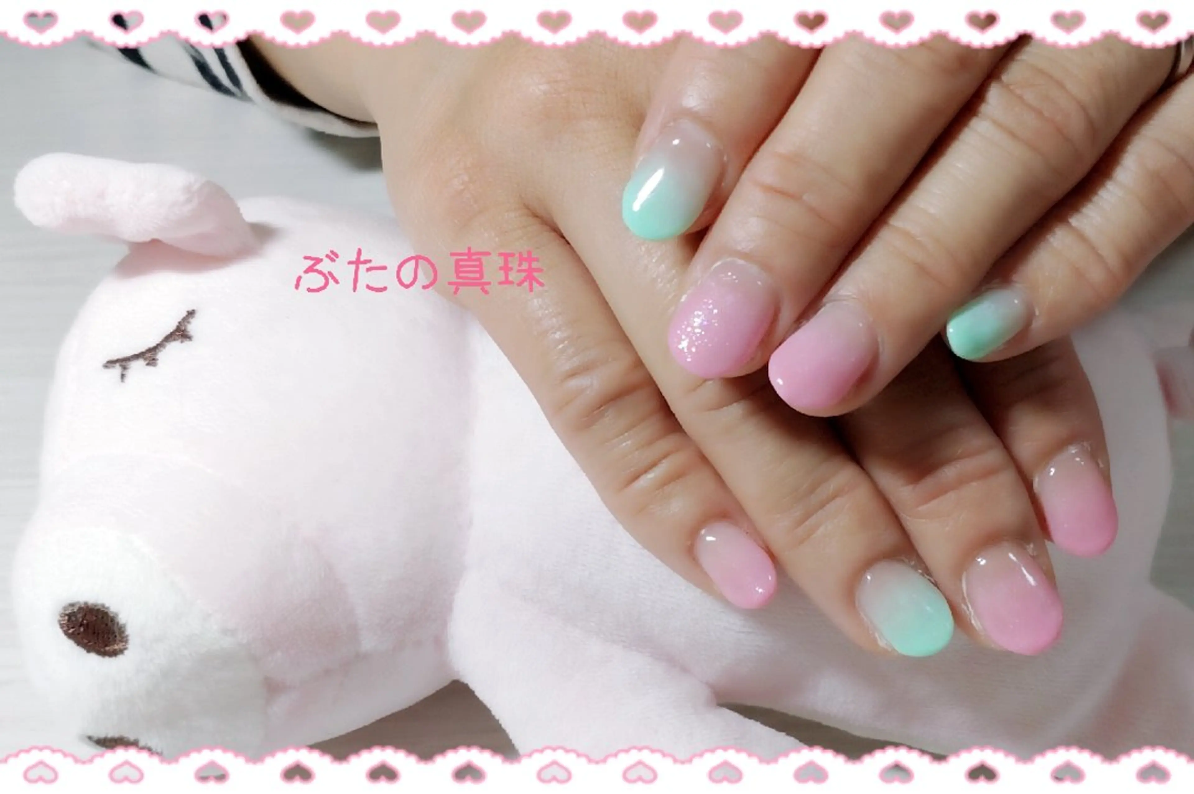 ネイル ハンドネイル 林 珠里のネイルデザイン