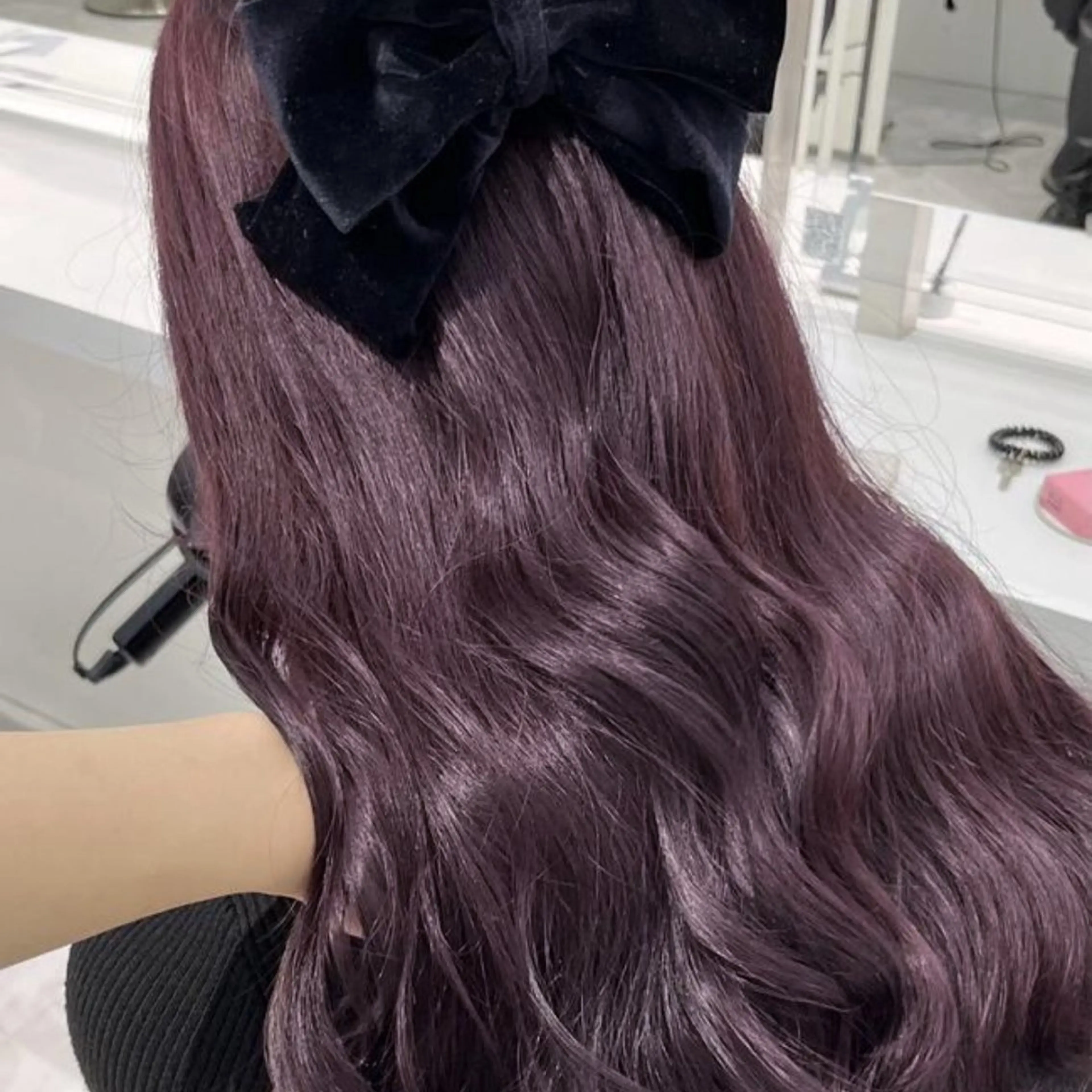 ロング カラー ケアカラー ヘアカラー ヘッドスパ ヘアセット 似合わせstyle ❤︎misaki❤︎のヘアスタイル