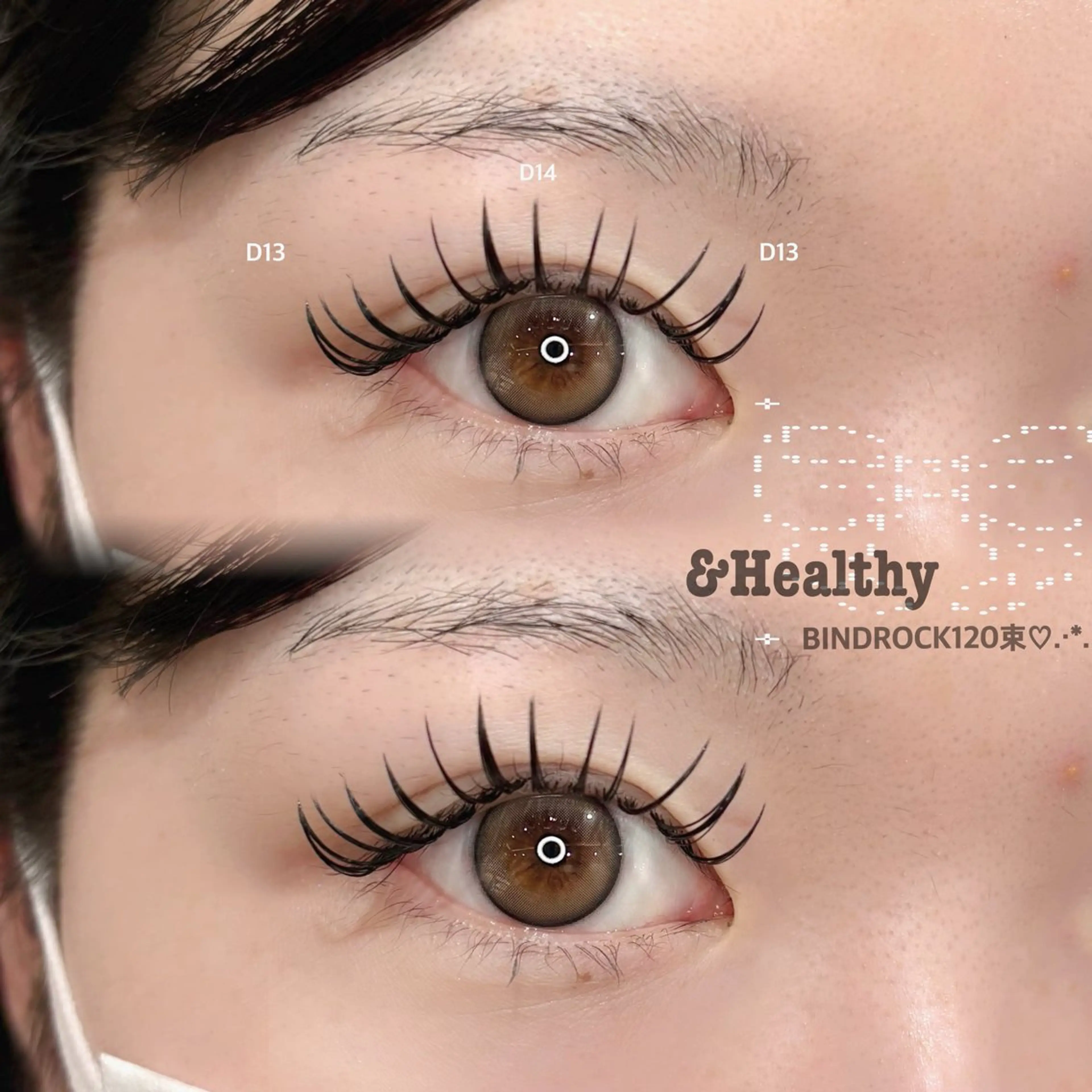 マツエク・マツパ マツエク Minami .のマツエク・マツパデザイン