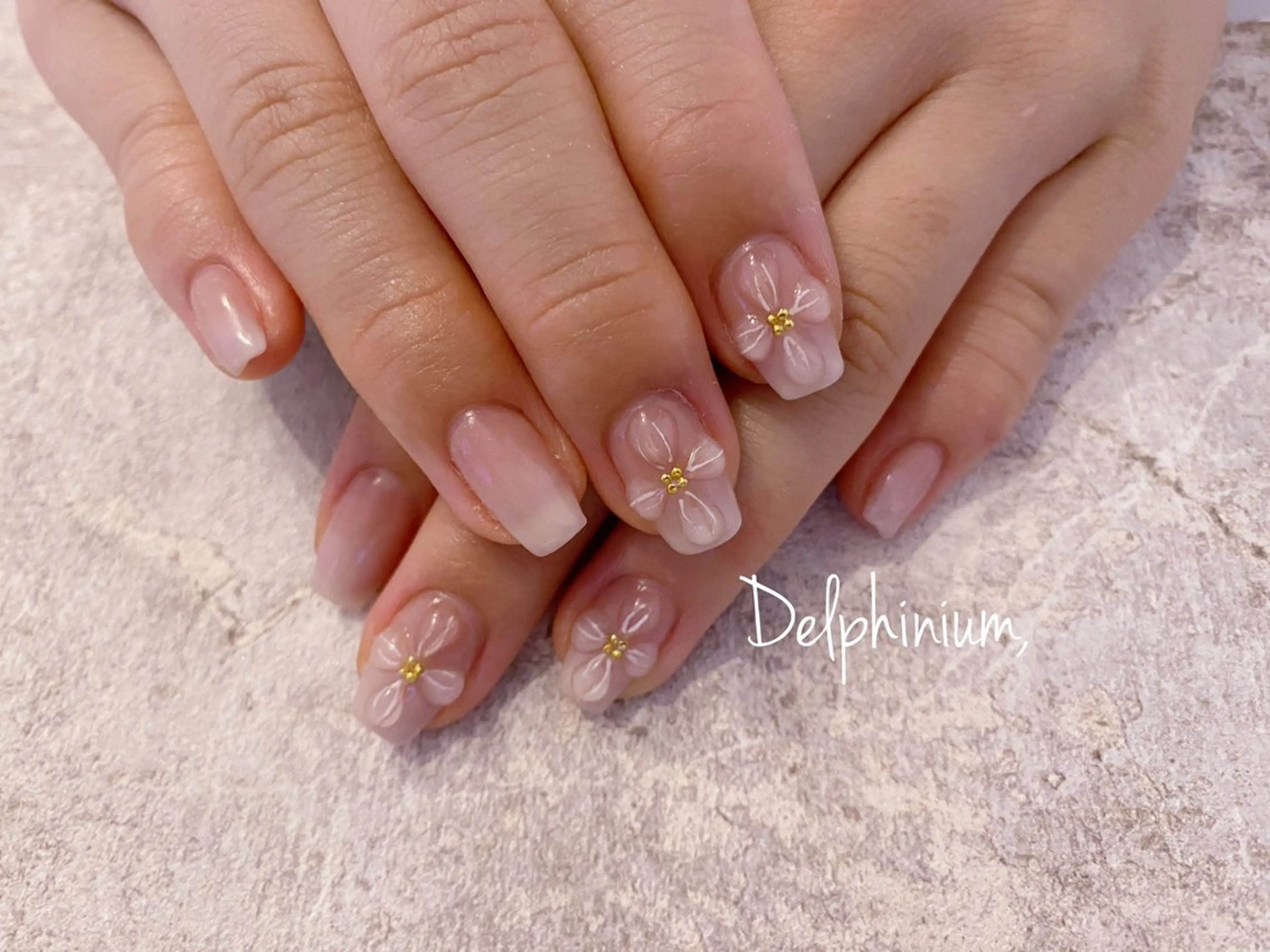 ネイル グラデーション ハンドネイル 岡本 友恵のネイルデザイン