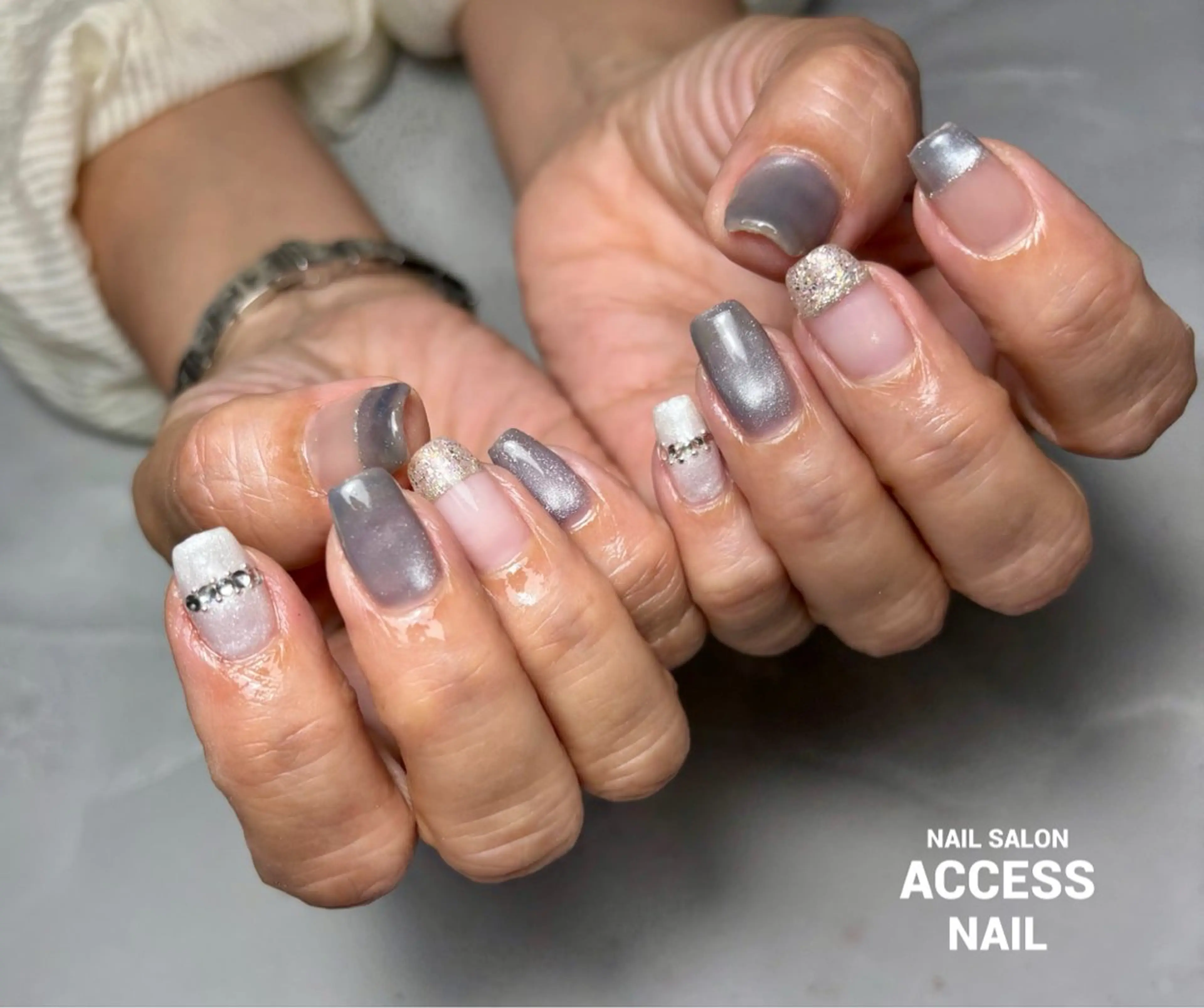 ネイル access nailのネイルデザイン