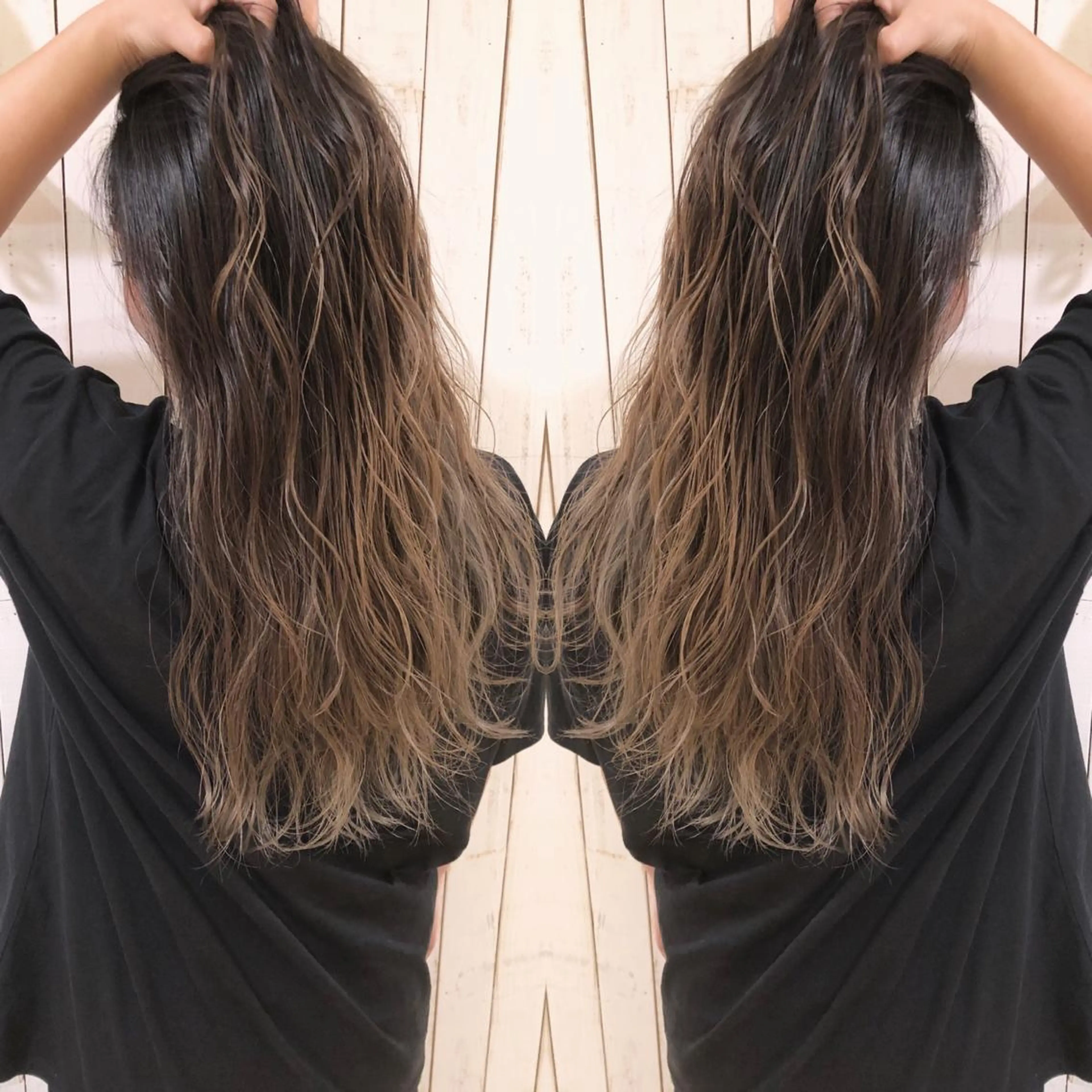 ロング Noe心斎橋所属・Noe心斎橋 堀田 朋宏のヘアスタイル