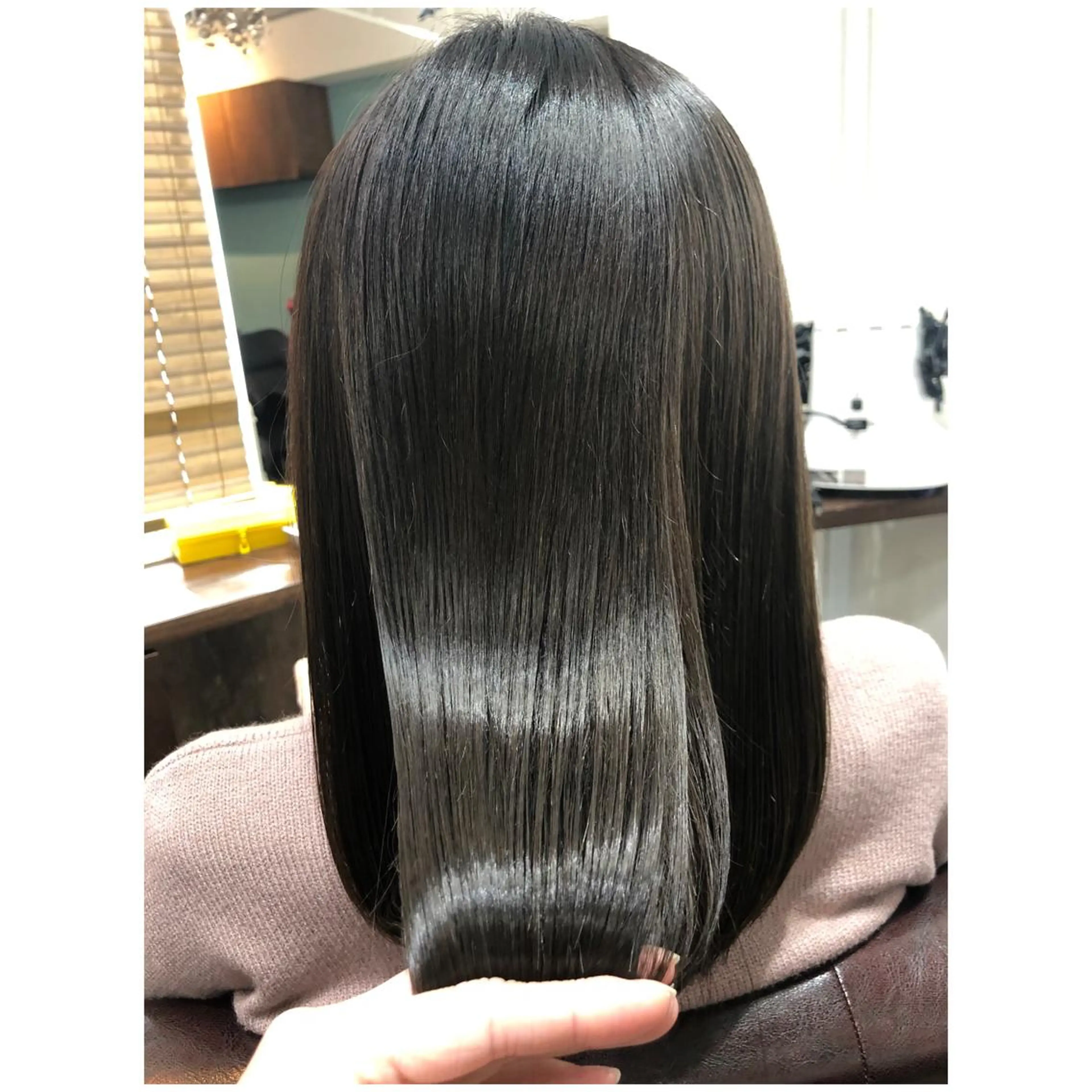 ミディアム 💫髪質改善矯正 MIHO💫のヘアスタイル