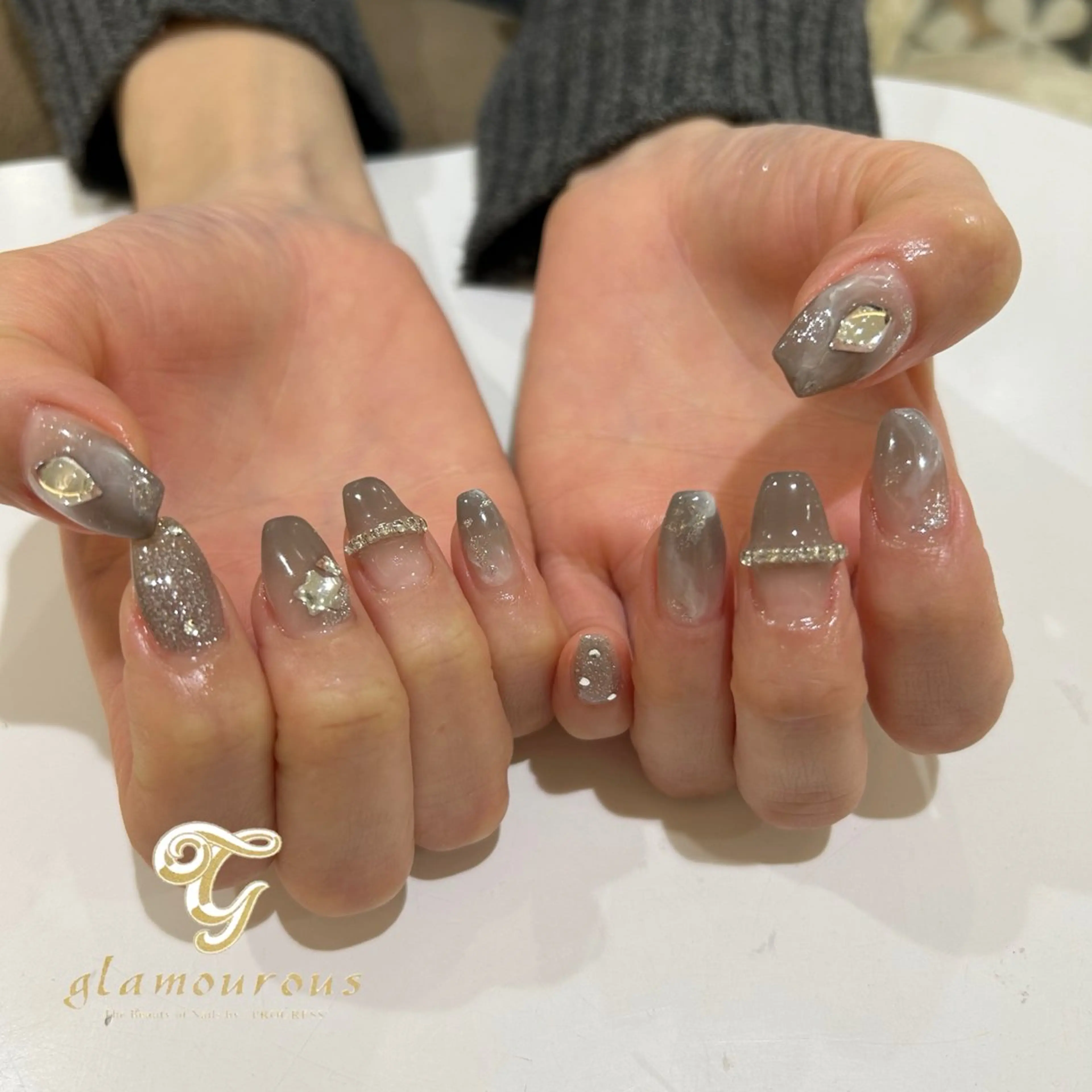 ネイル ハンドネイル 野島 千夏のネイルデザイン