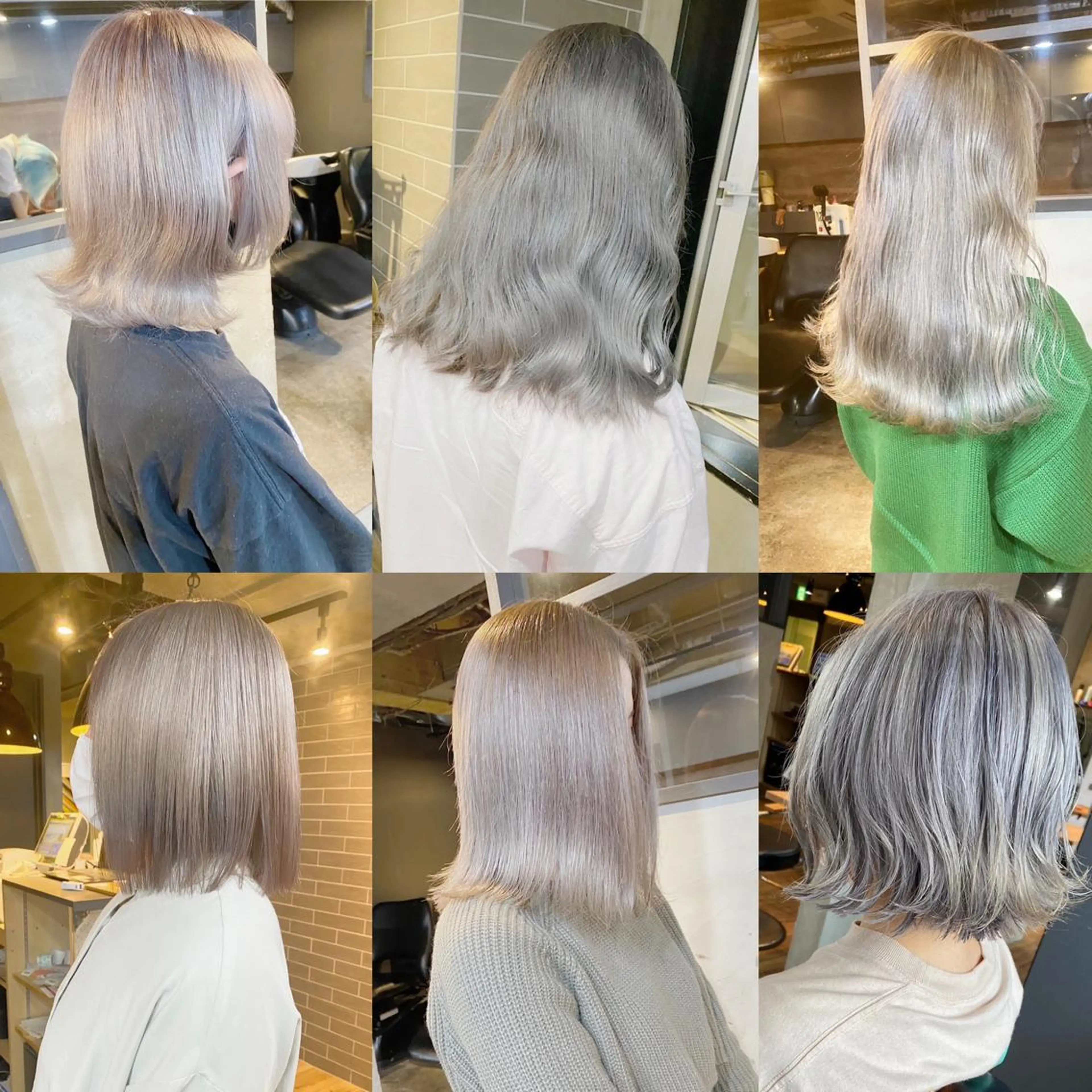 セミロング カラー yoriダブルカラー 代表すがわらのヘアスタイル